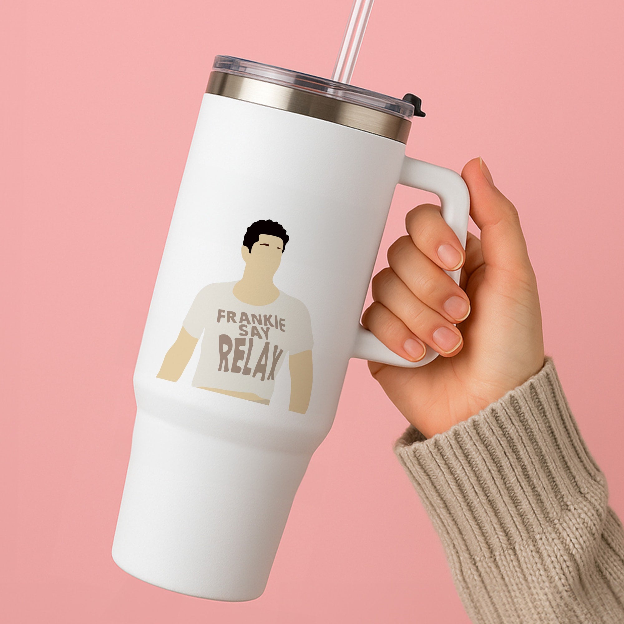 Frankie Say Relax Tumbler