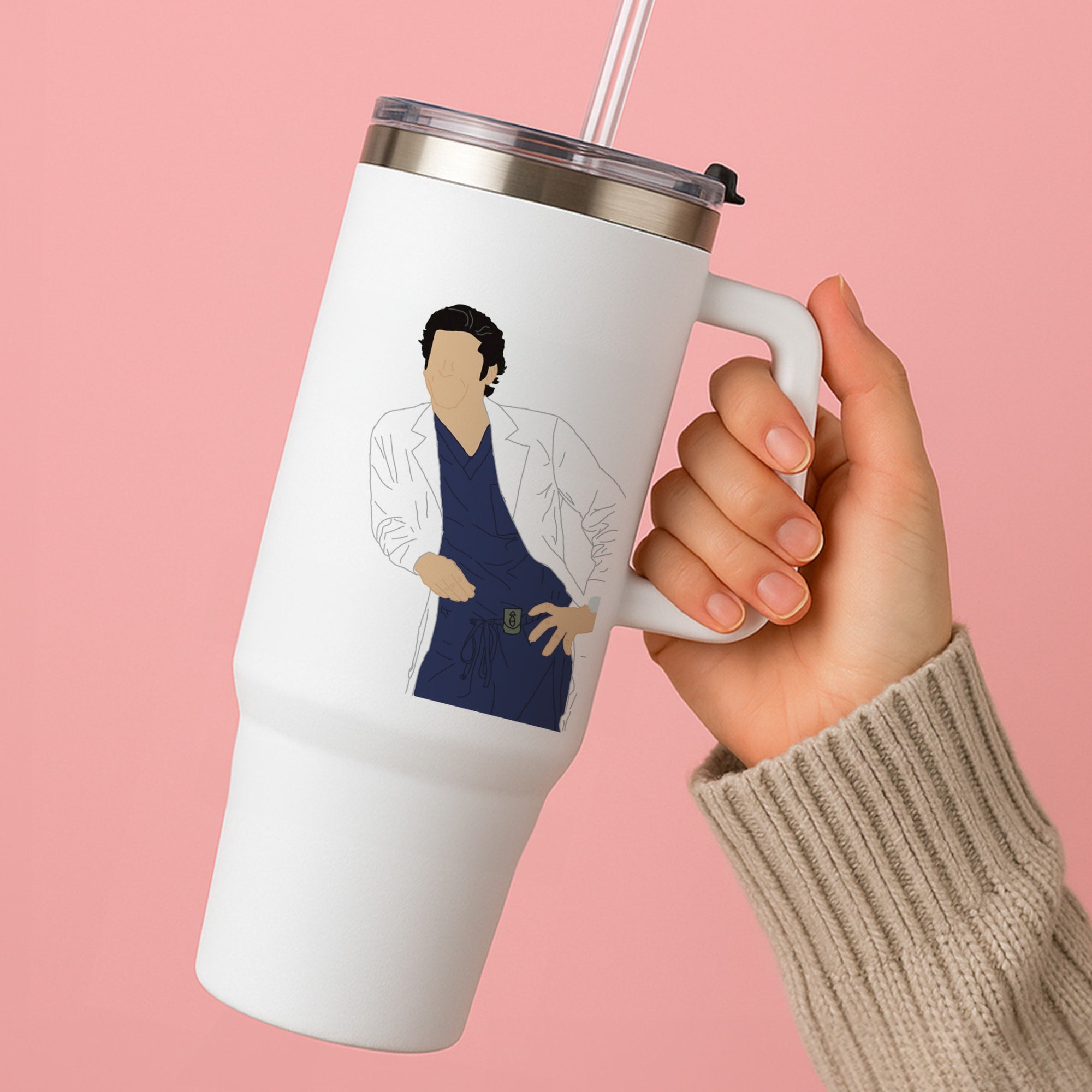 Derek Shepherd - Grey's Tumbler