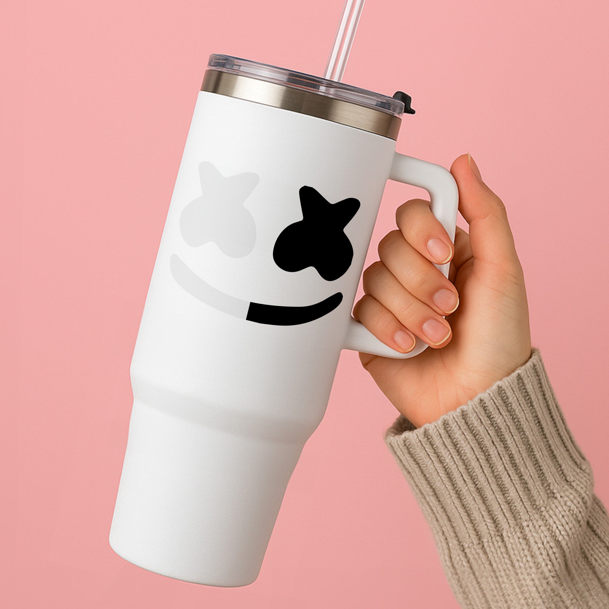 Dual Sides Helmet DJ  Tumbler