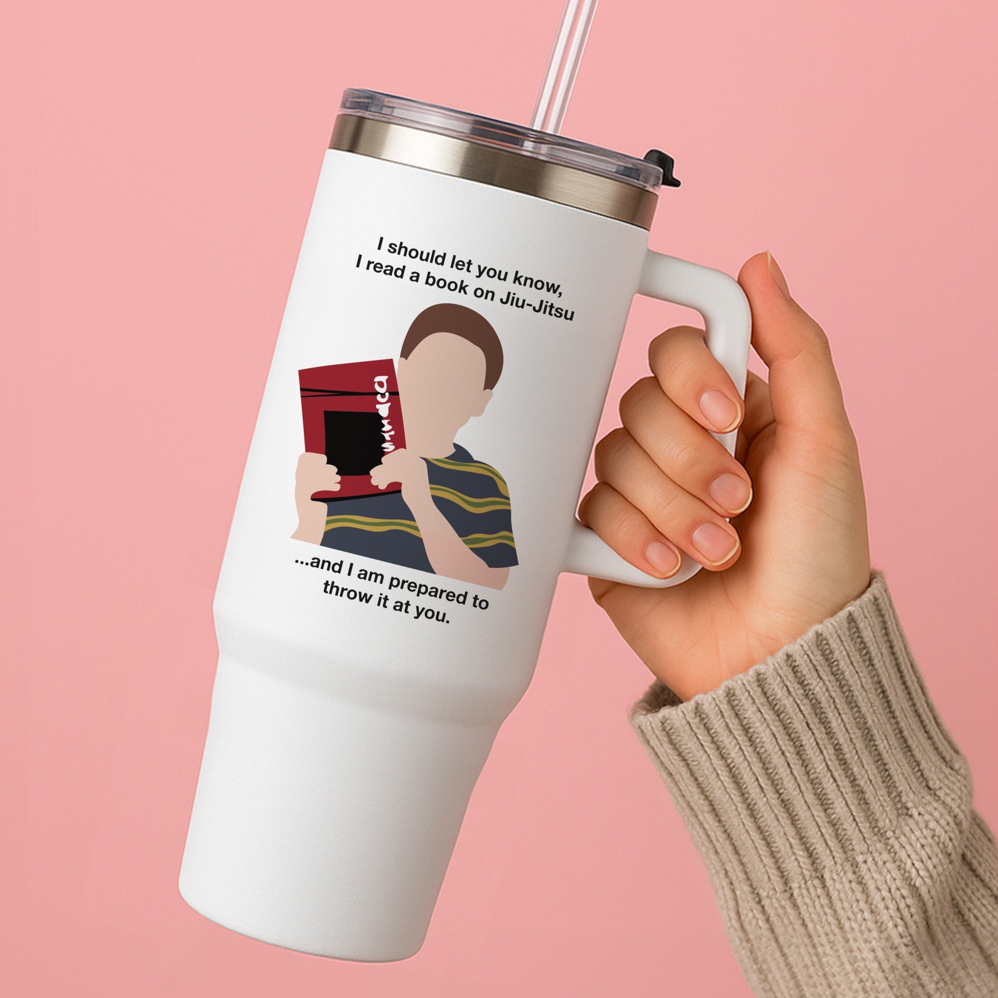Book On Jiu-Jitsu - Sheldon Tumbler