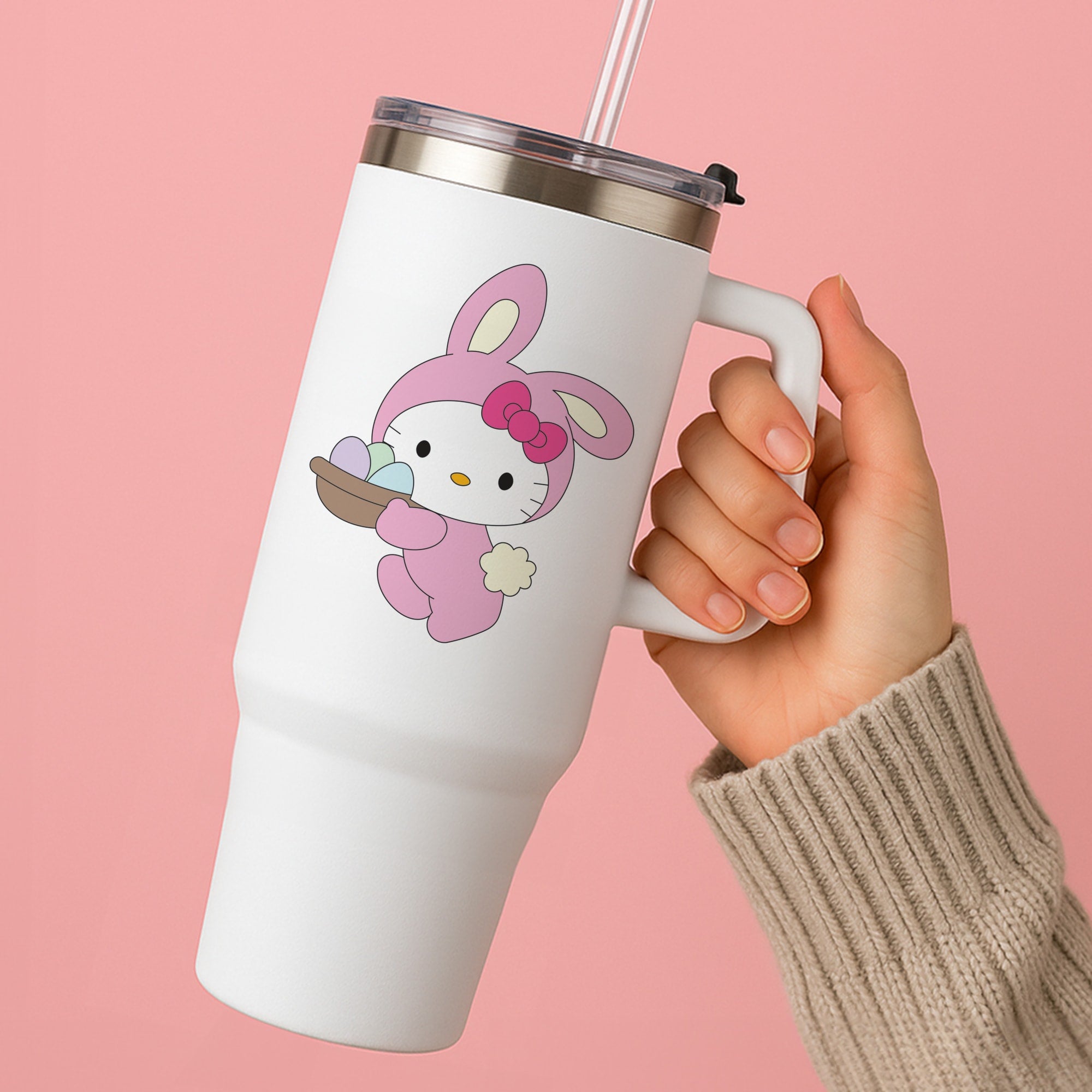 Cute Bunny 2025 Tumbler