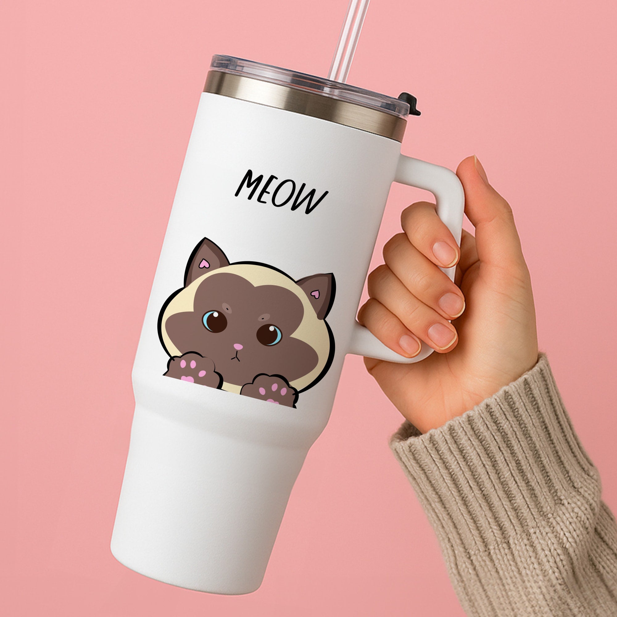 Meow Green - Cats Tumbler