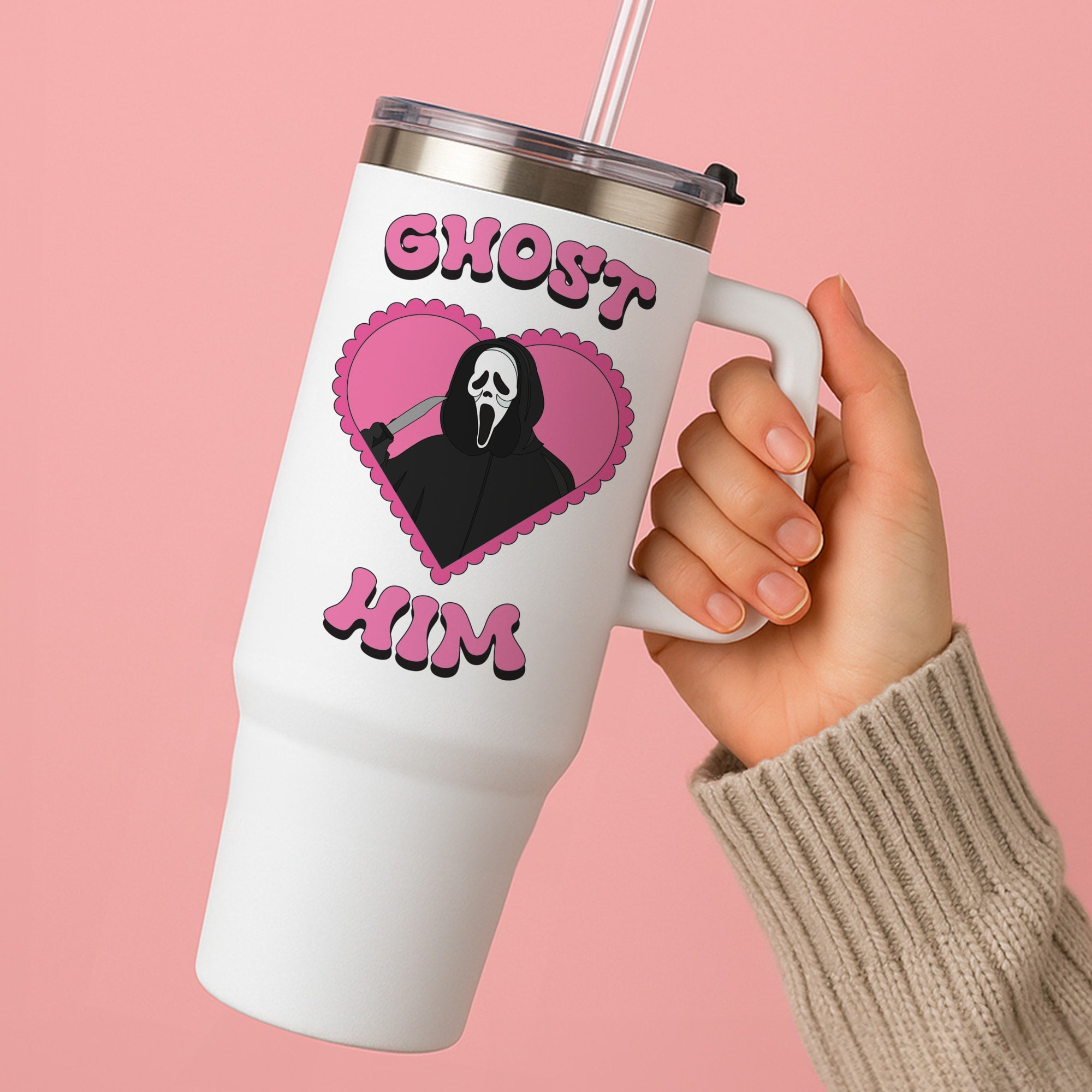 Ghost Him Tumbler