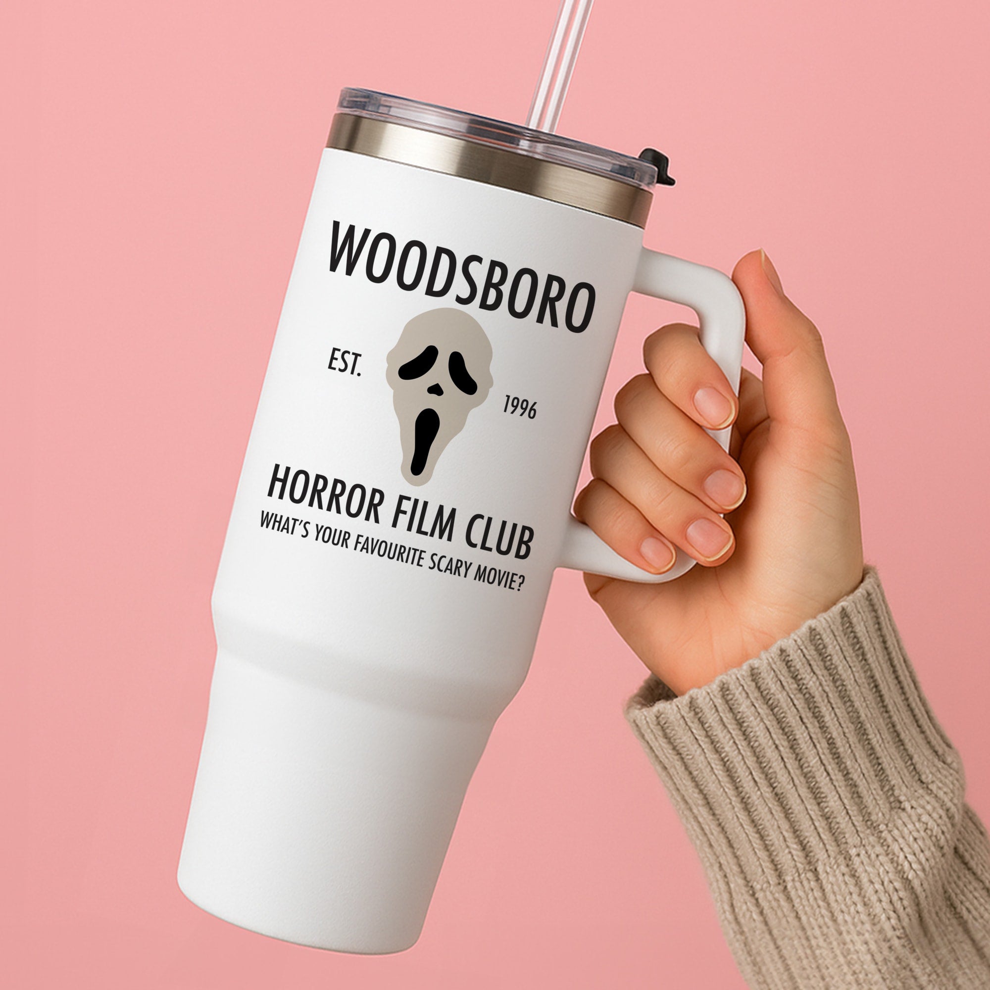 Woodsboro Horror Film Club - Scream Tumbler