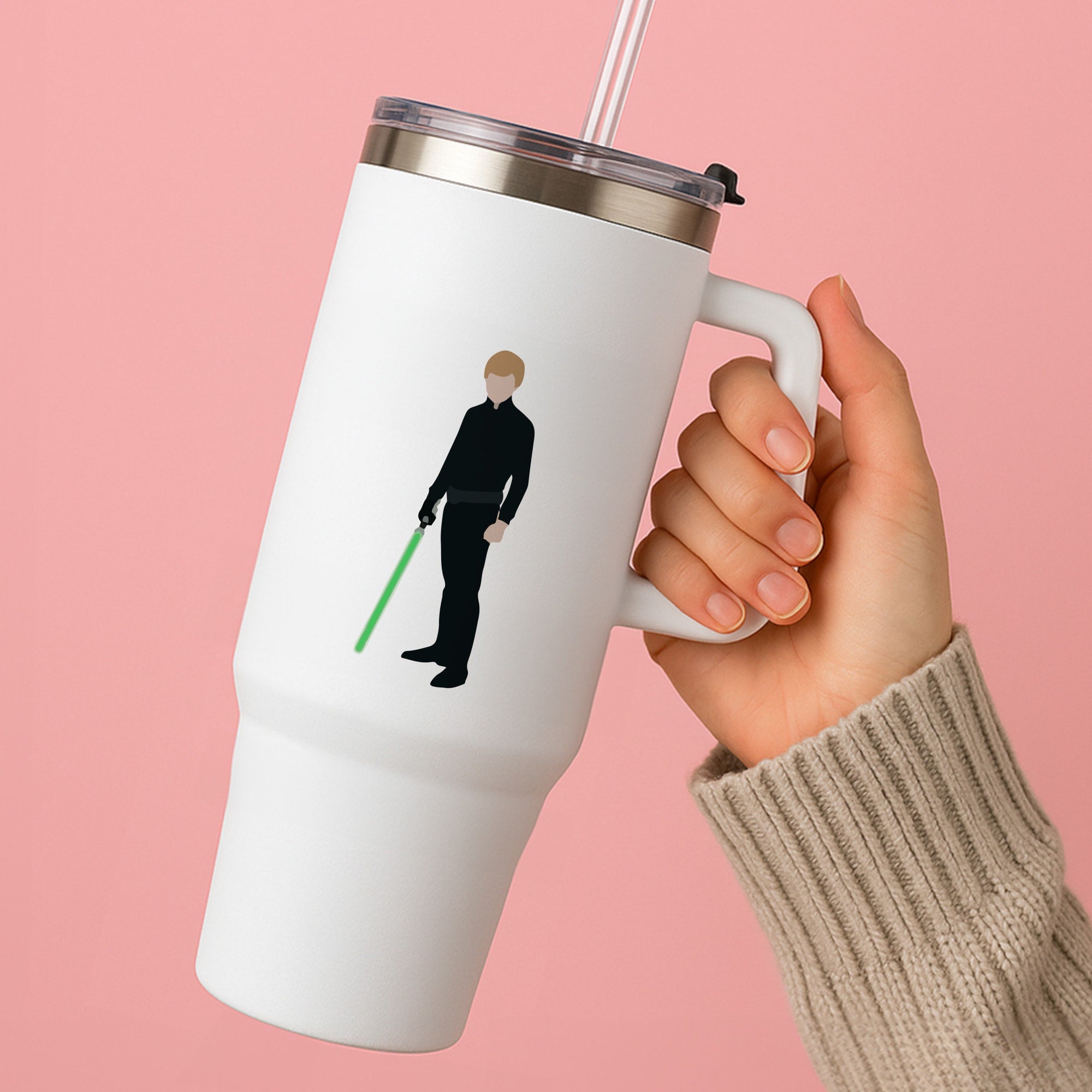 Skywalker Green Lightsaber Tumbler