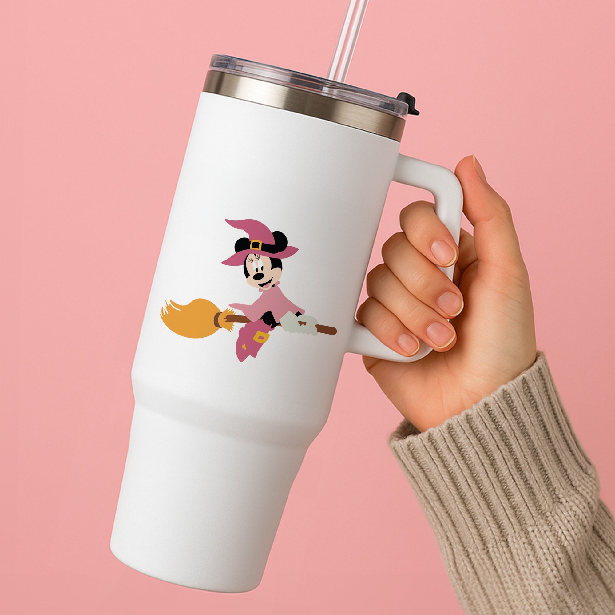 Witch Female Mouse Halloween Tumbler