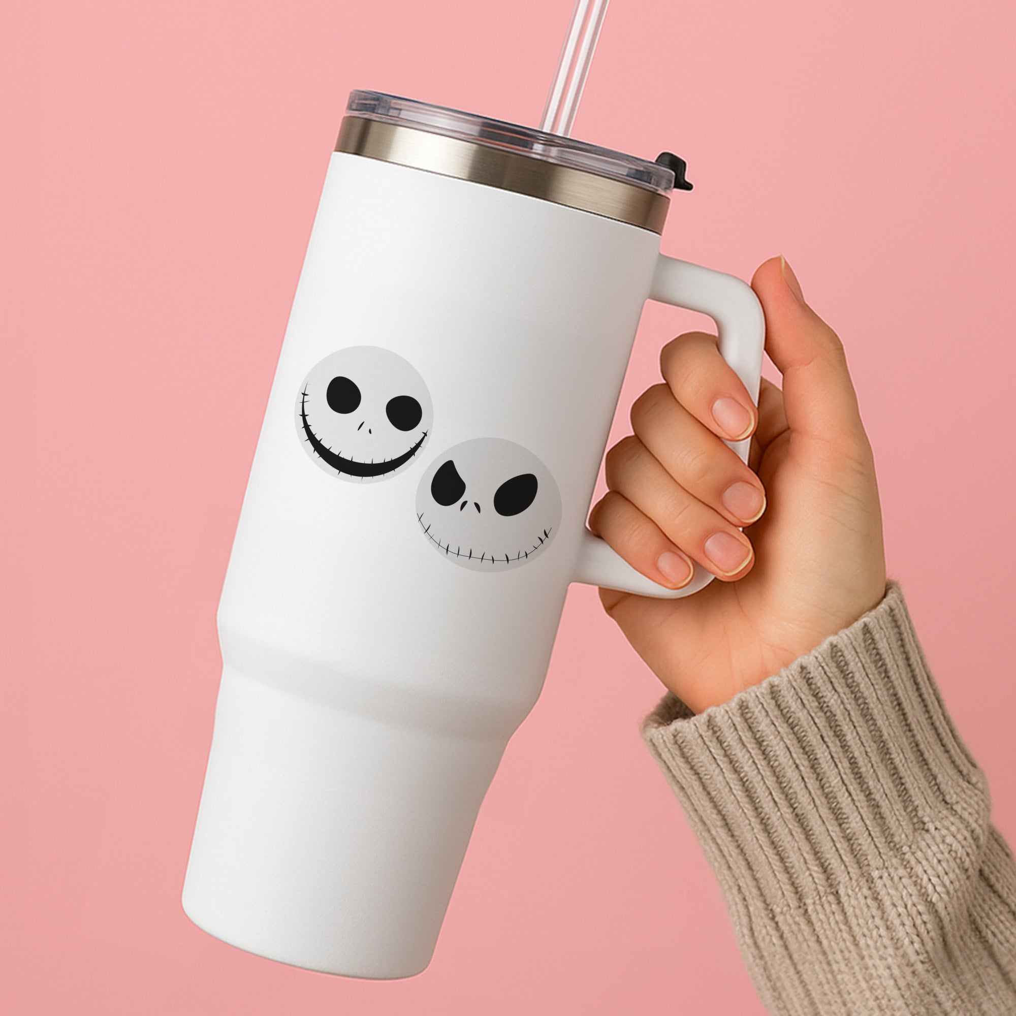 Skellington Heads - TNBC Tumbler