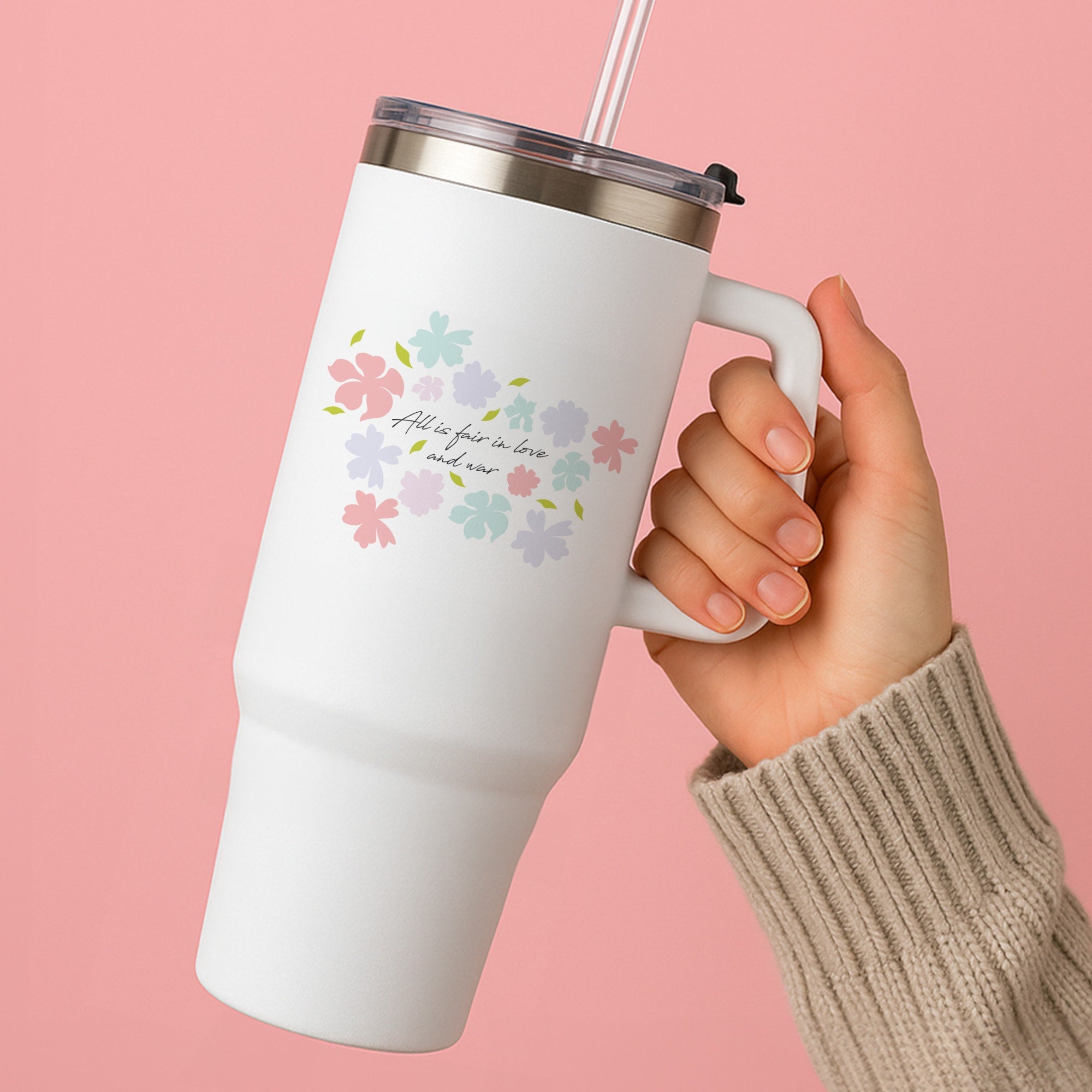 All Is Fair In Love And War Tumbler