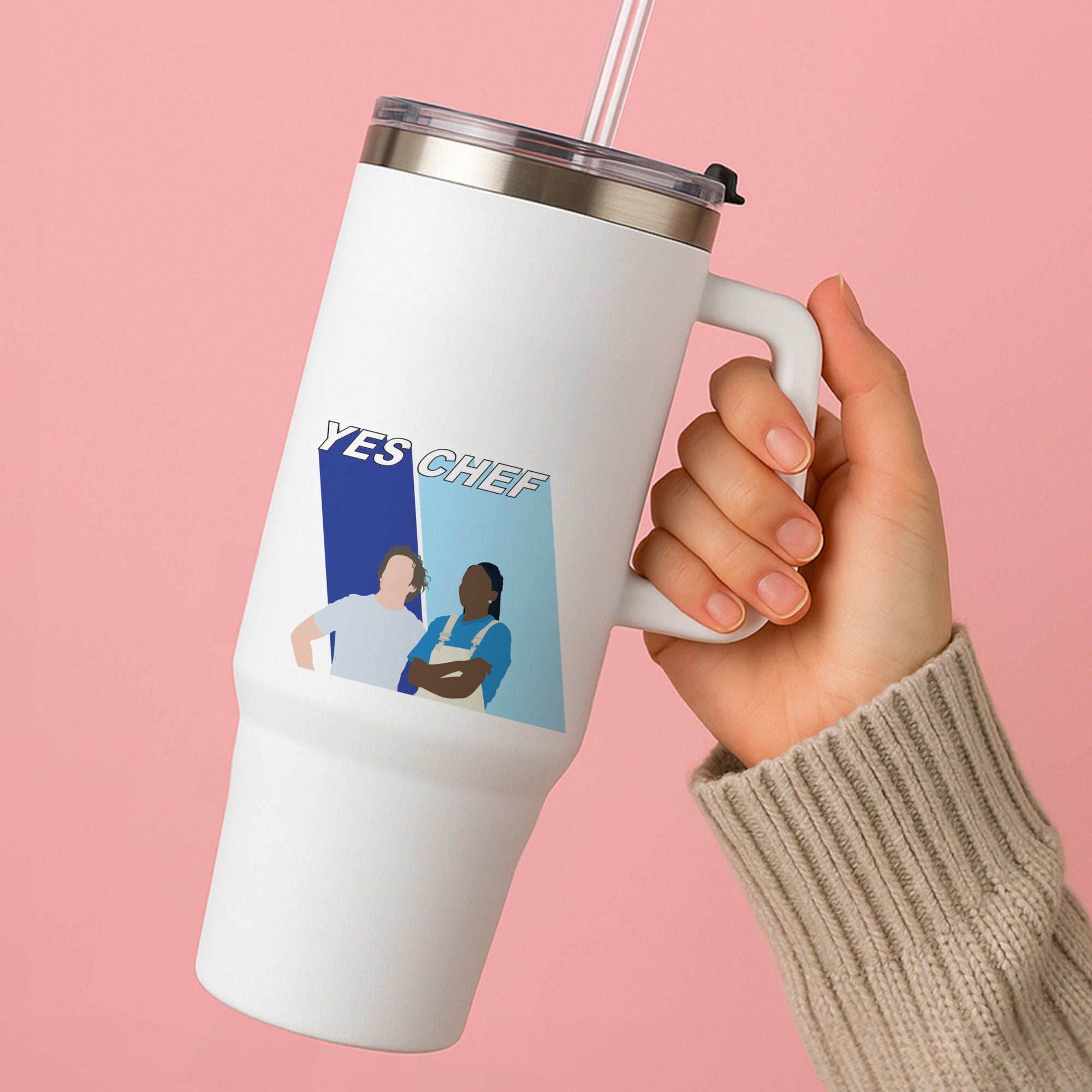 Yes Chef Blue Tumbler