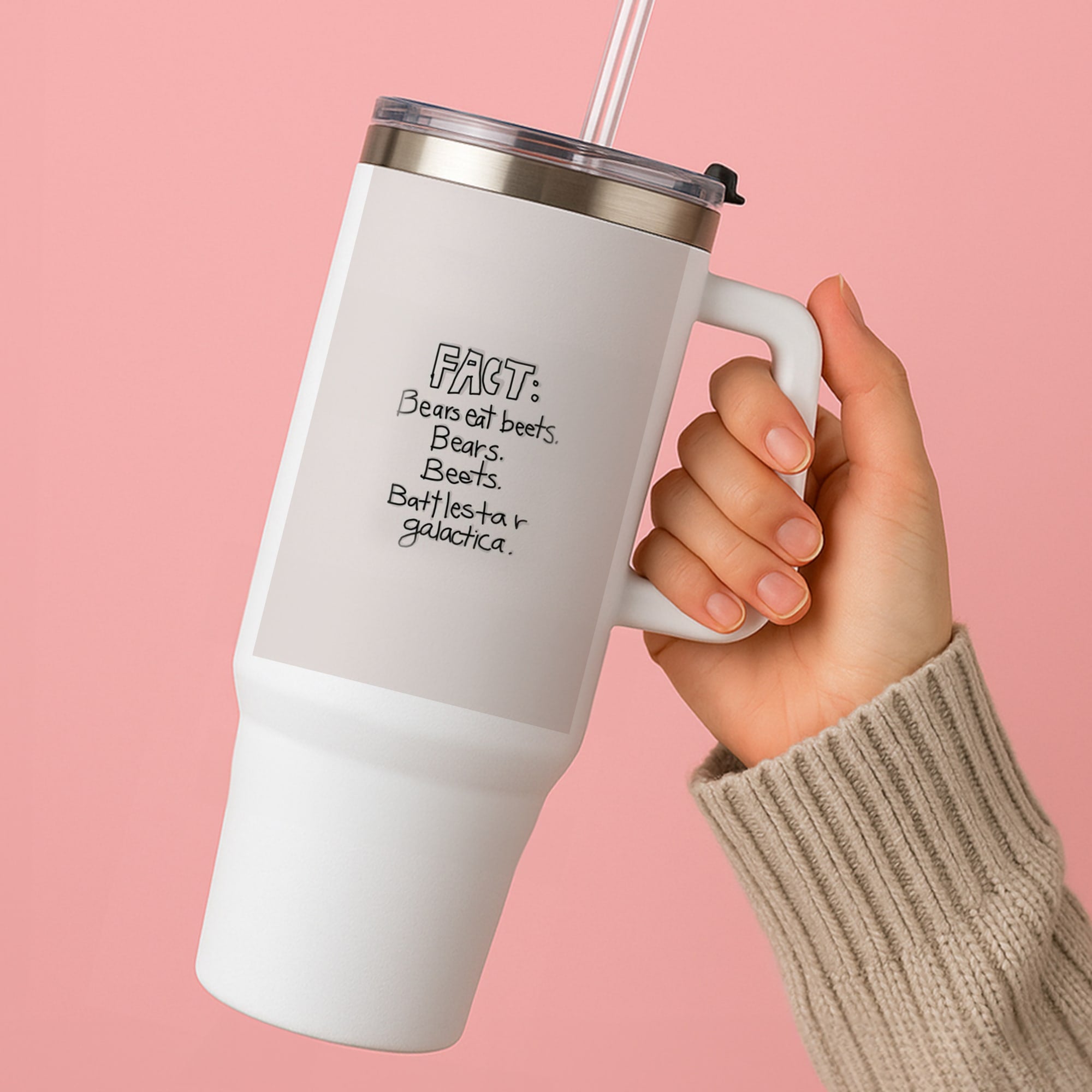 Fact - Bears Eat Beets - Bears, Beets, Battlestar Galactica Tumbler