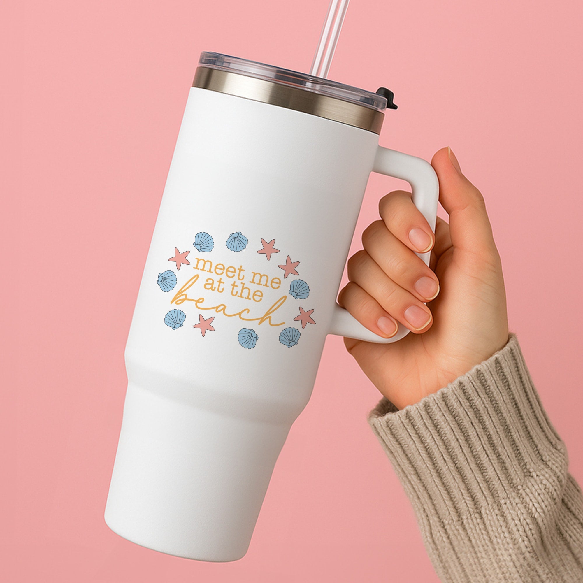Meet Me At The Beach - Summer Tumbler