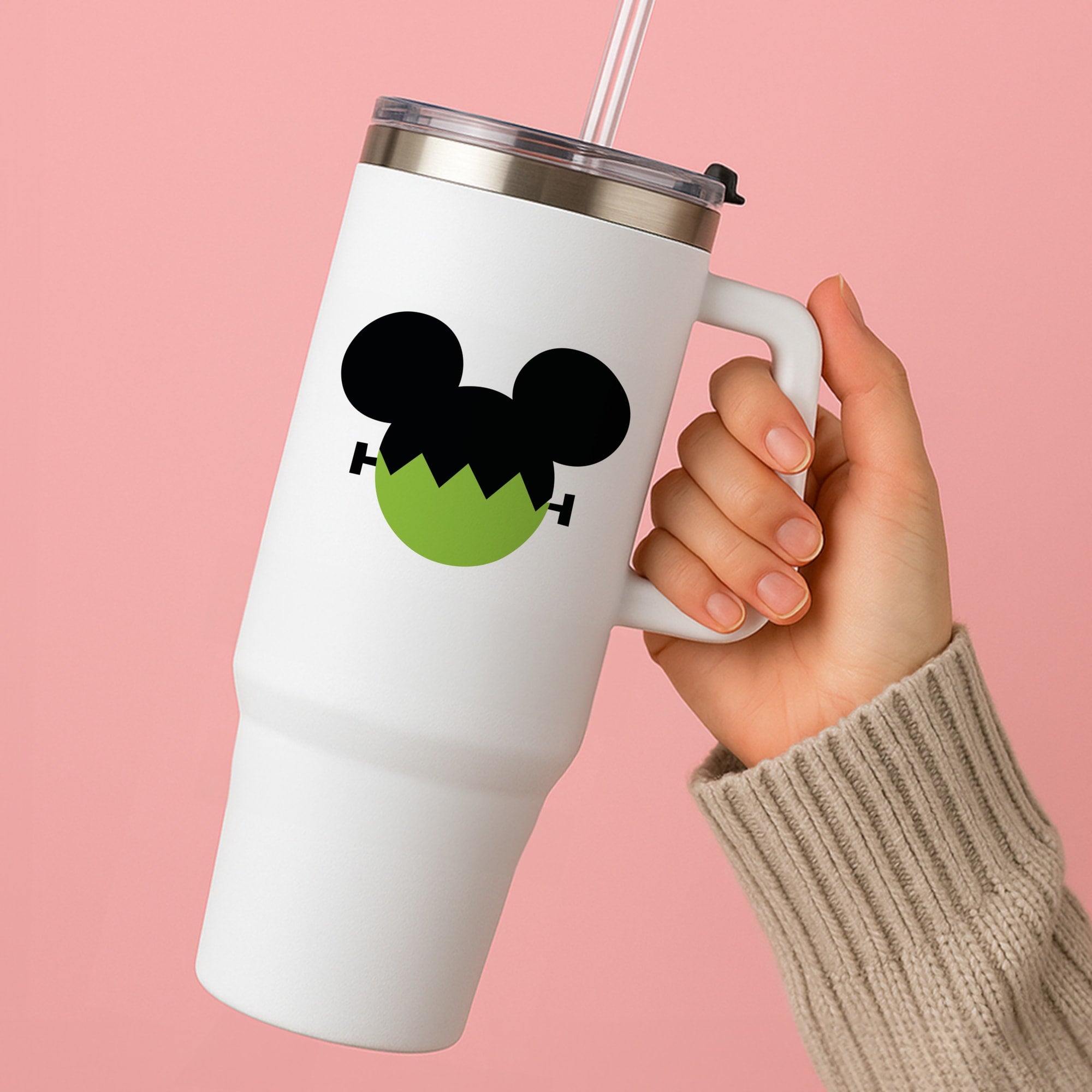 Frankenstein Mouse Halloween Tumbler