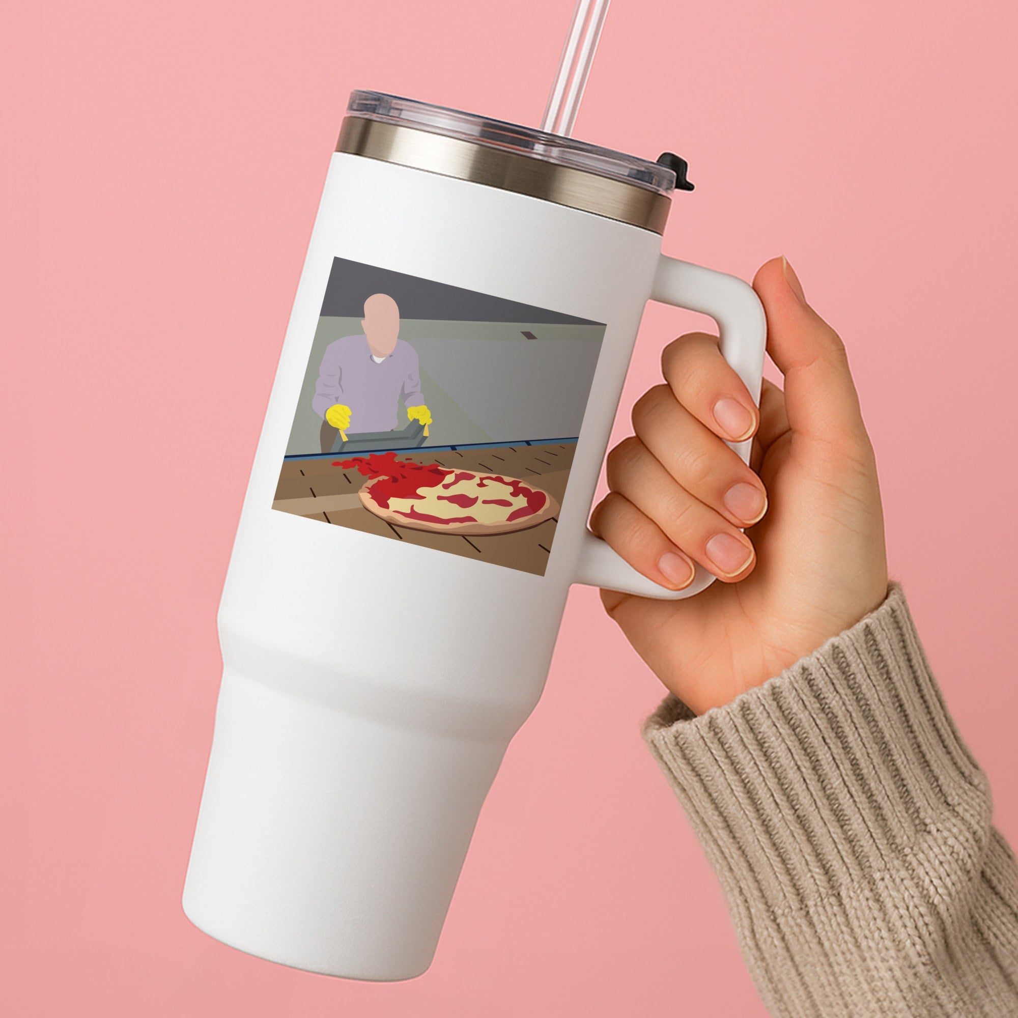 Pizza On The Roof Tumbler