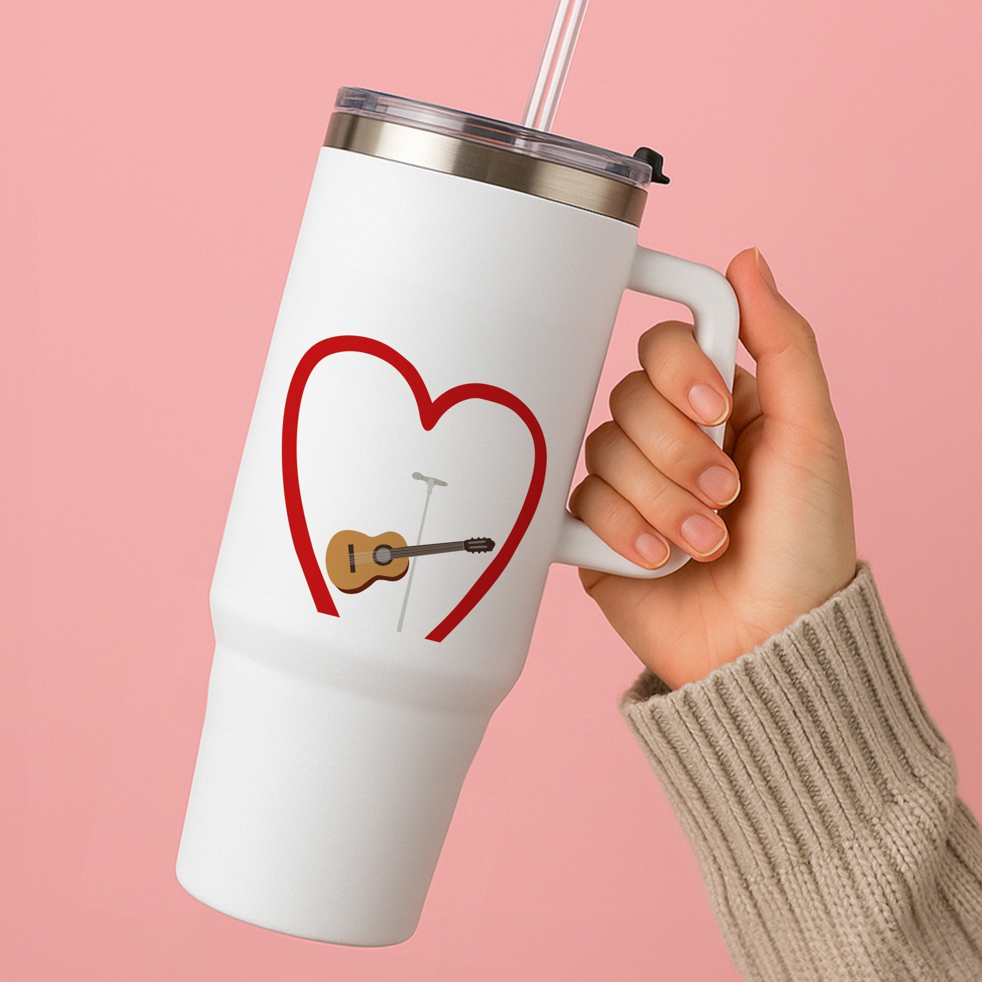 Love Guitar Tumbler