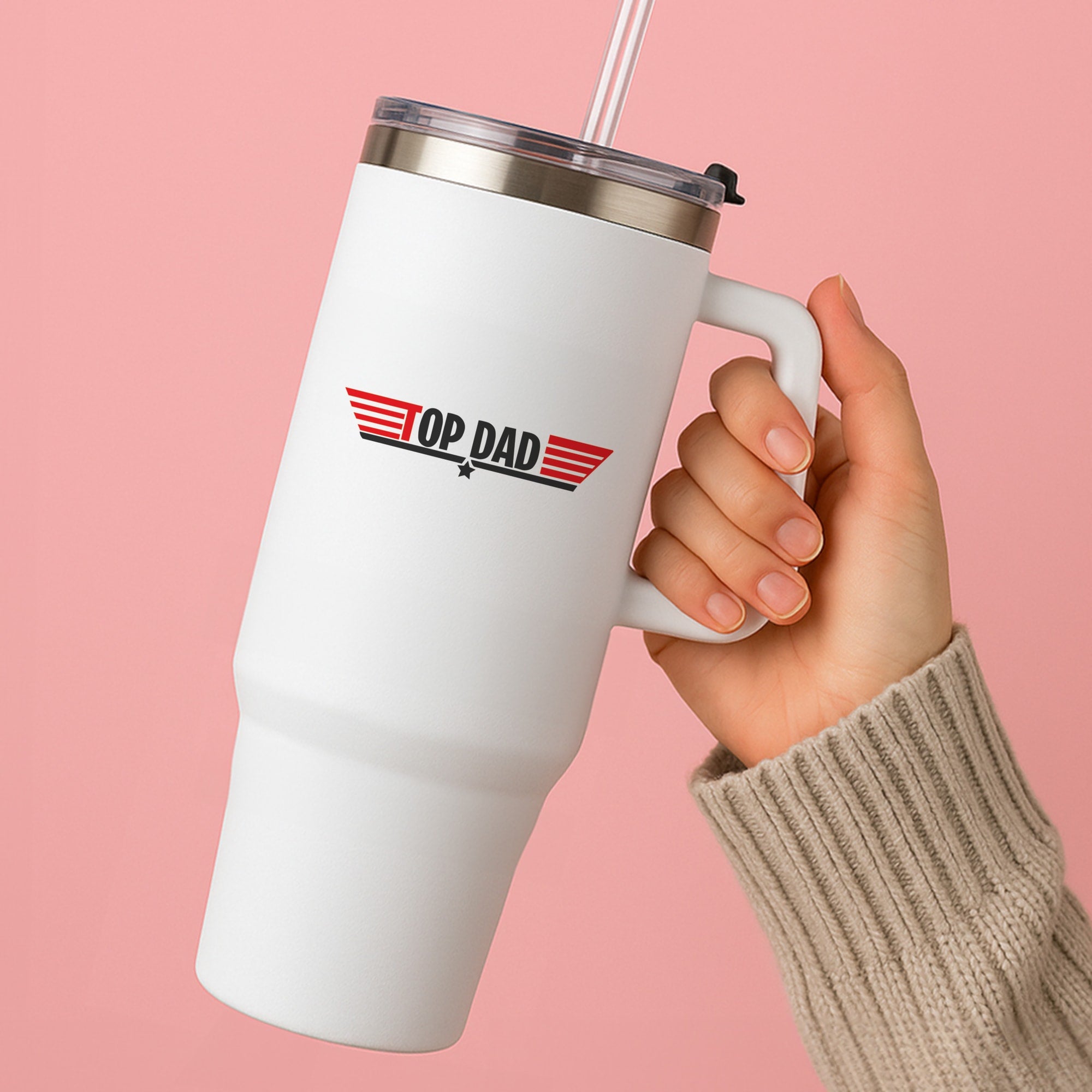 Top Dad- Fathers Day Tumbler