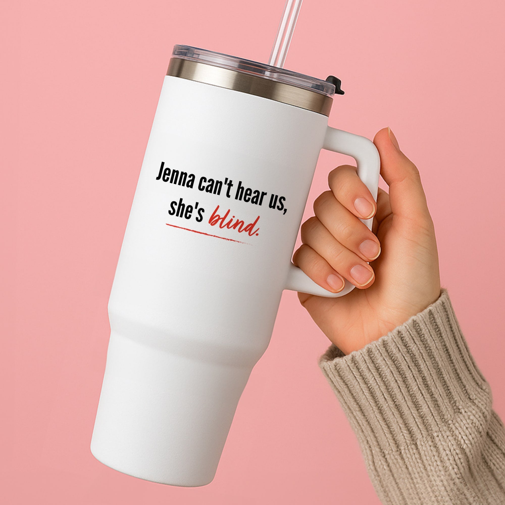 Jenna Can't Hear Us, She's Blind - PLL Tumbler