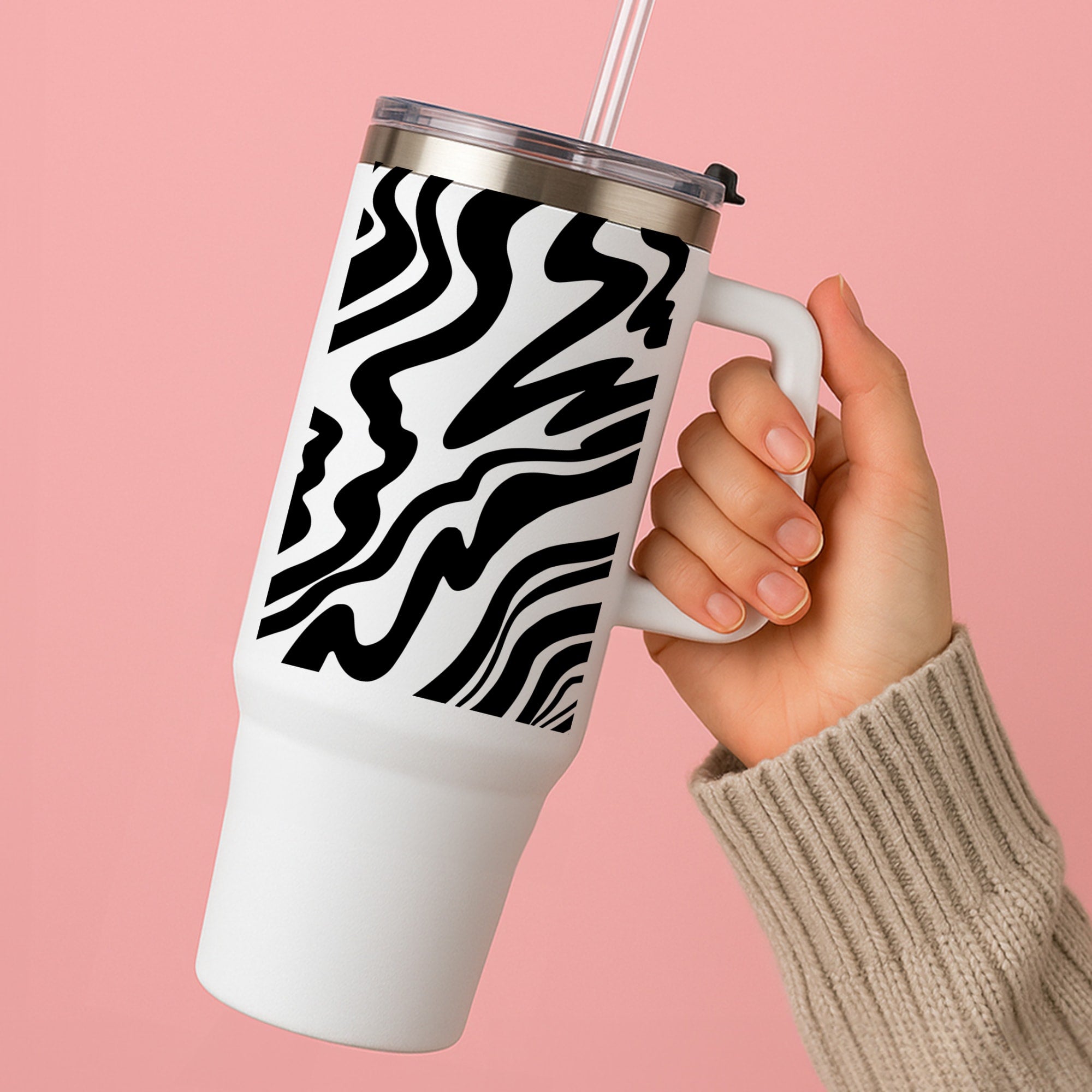 Black And White - Halloween Tumbler