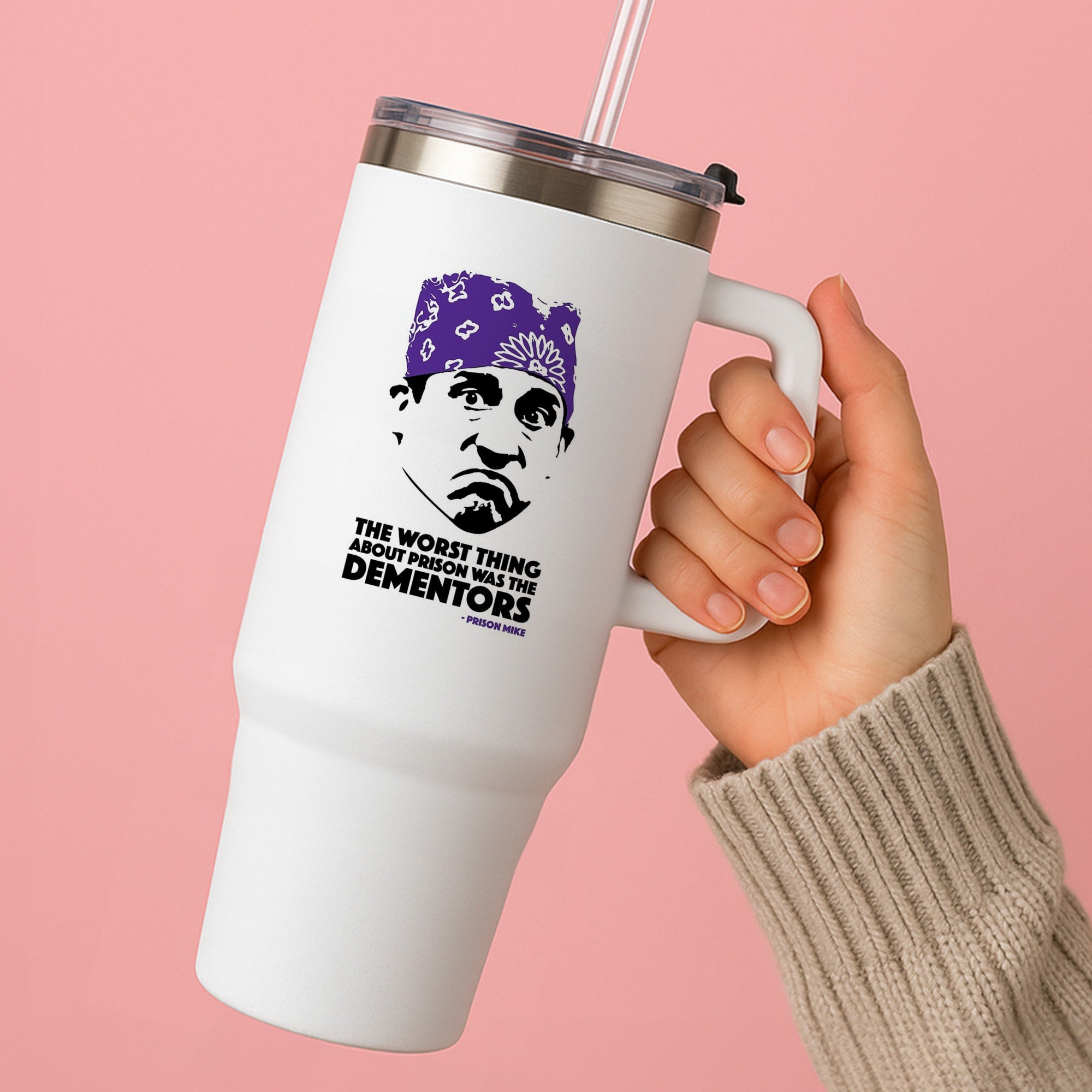 Prison Mike vs The Dementors Tumbler
