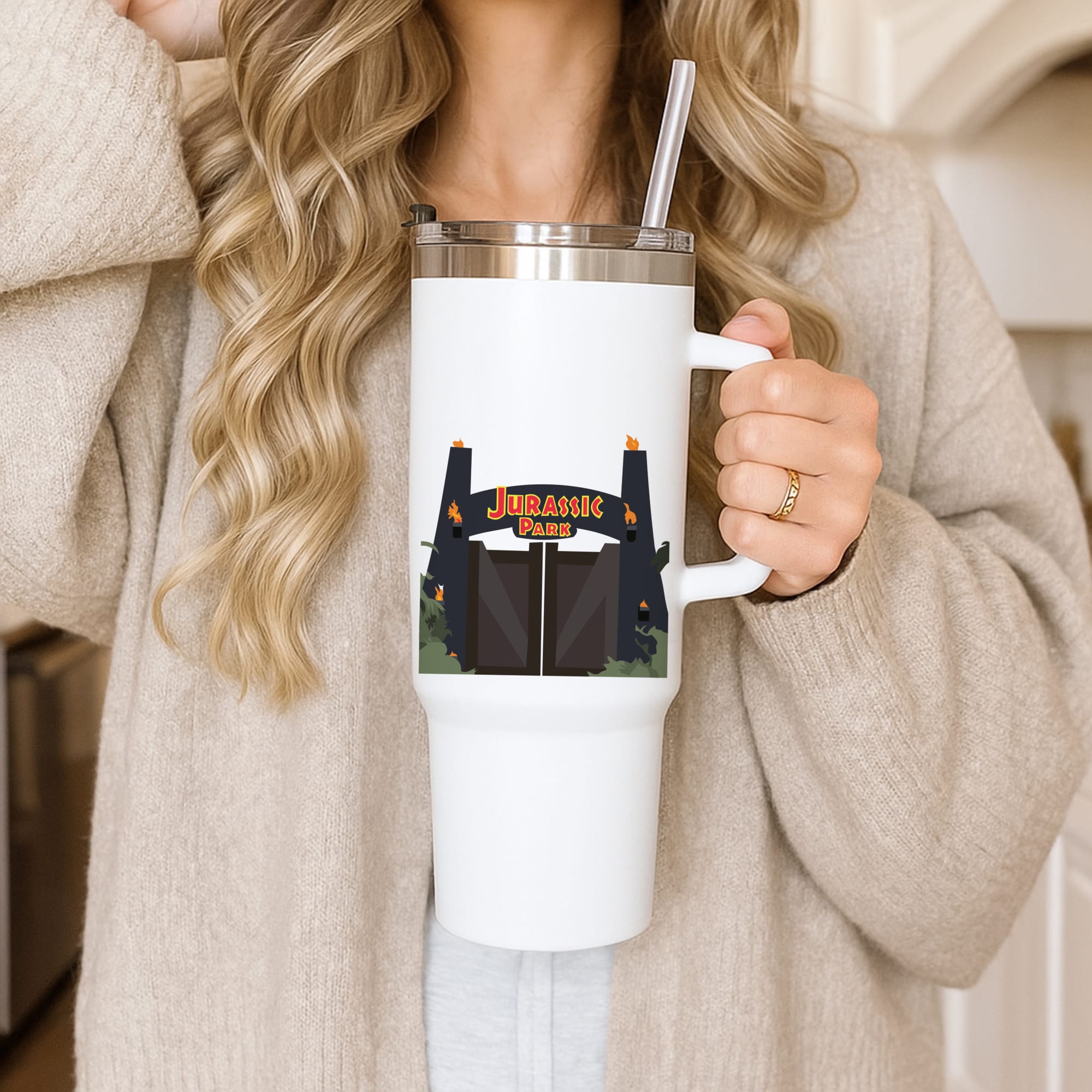 The gate - Dinosaur Park Tumbler