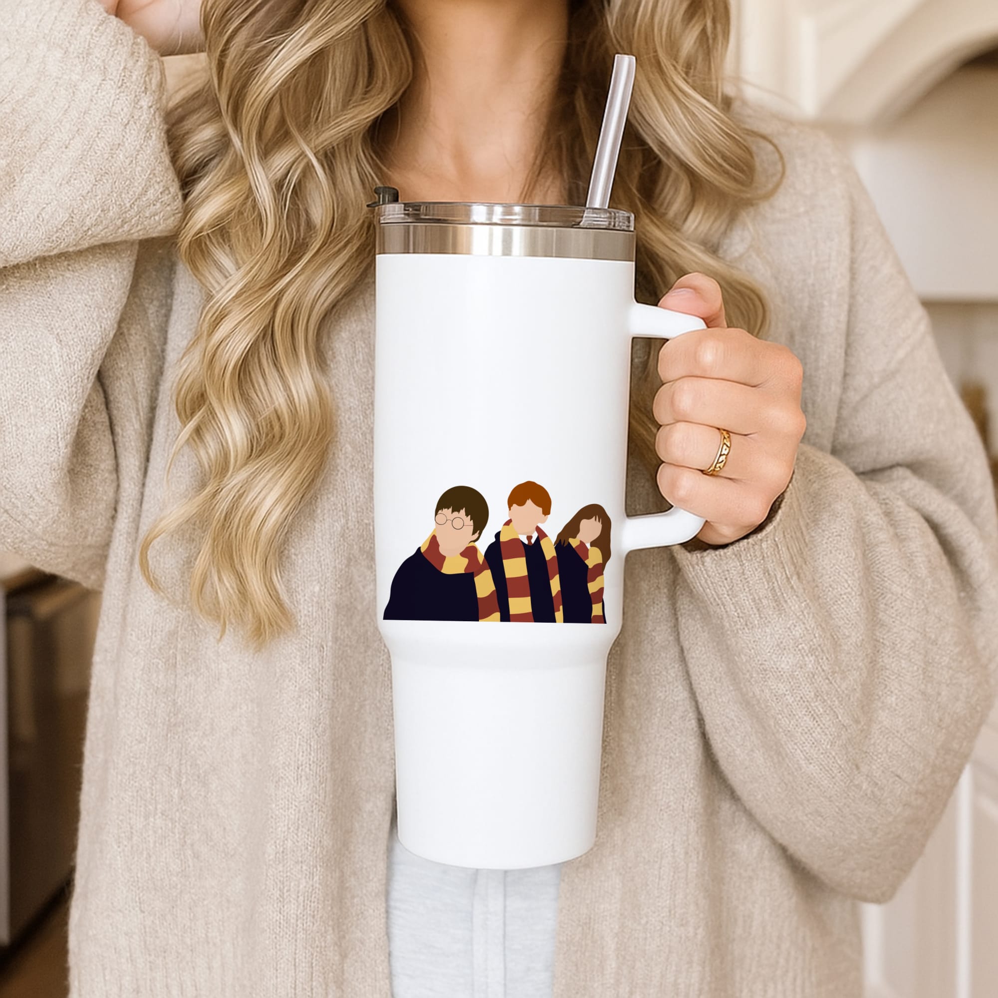 Wizard Cartoons Tumbler