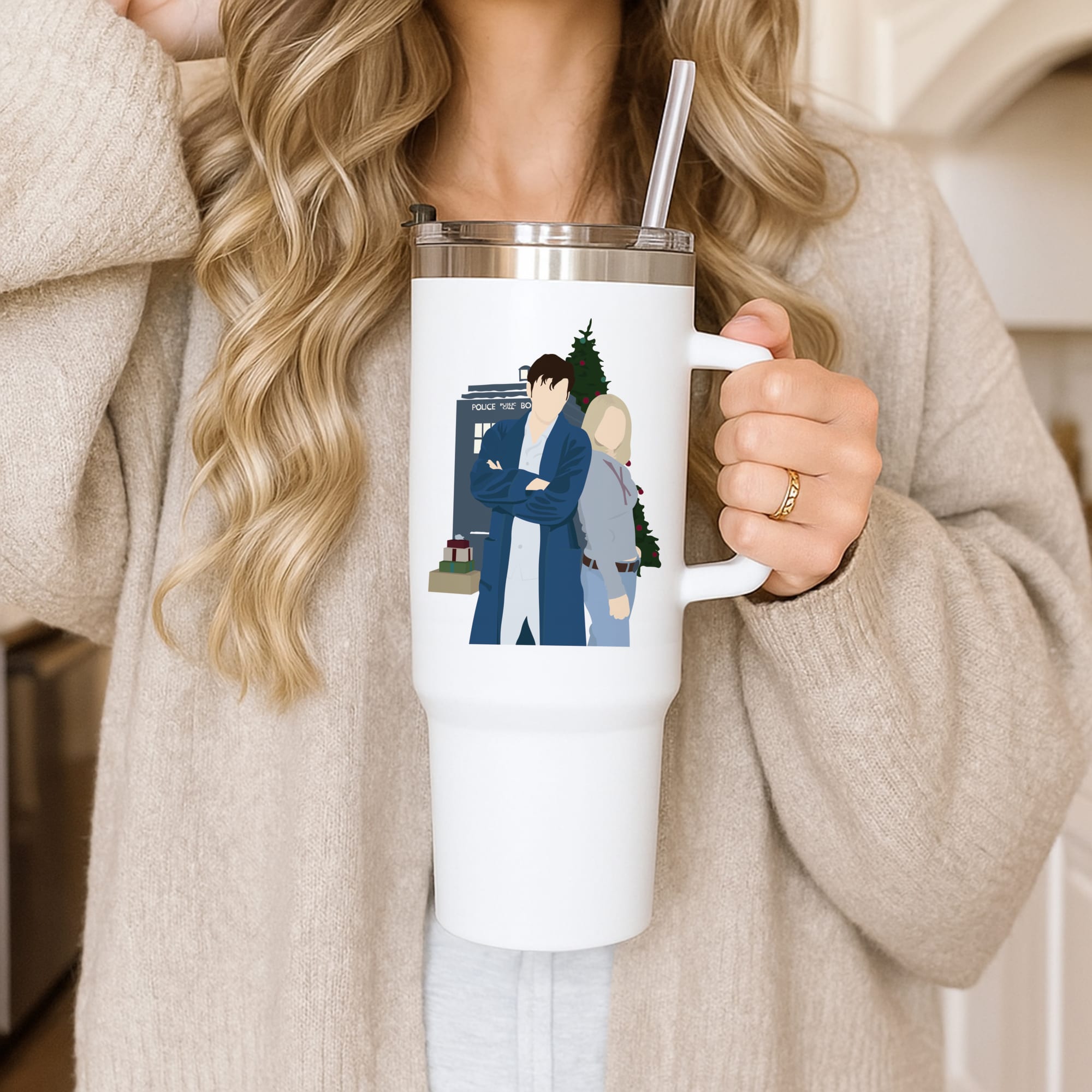 Rose And The Doctor Tumbler