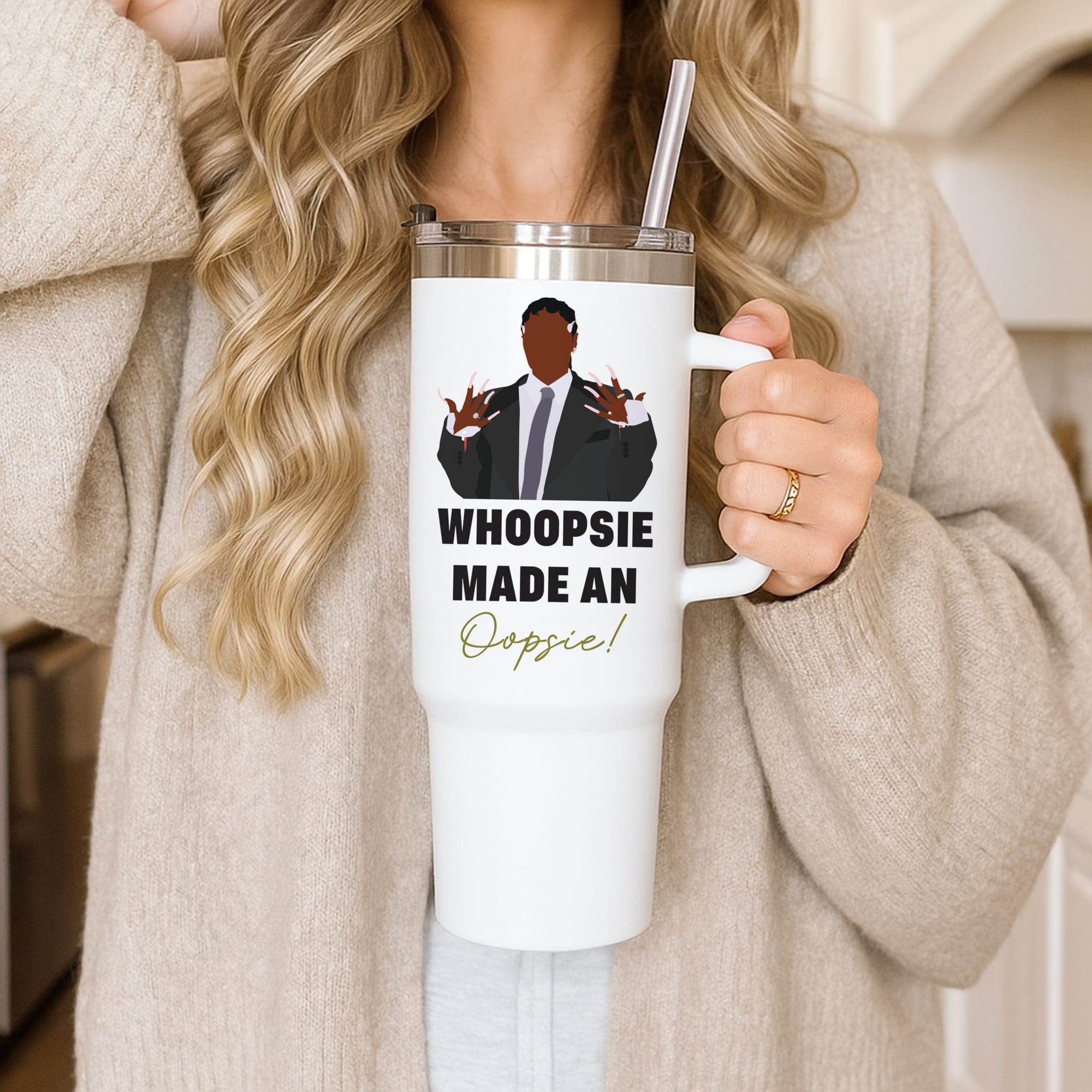 Whoopsie Made An Oopsie Tumbler