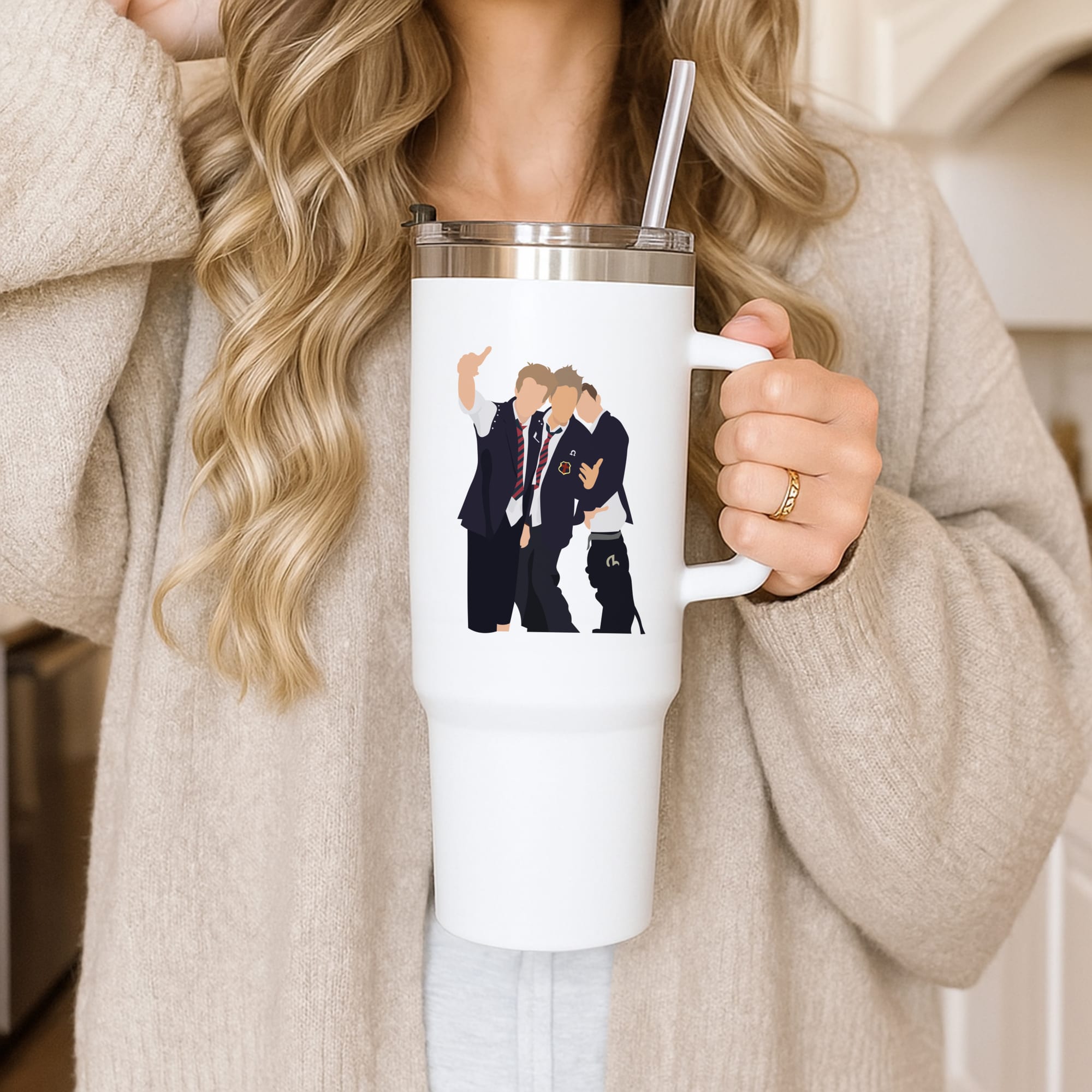 School Clothes - Bust Band Tumbler