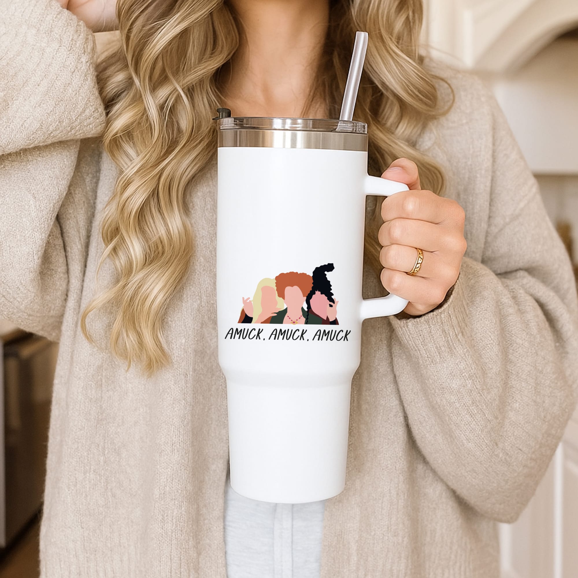 Amuck, Amuck, Amuck - Hocus Halloween Tumbler