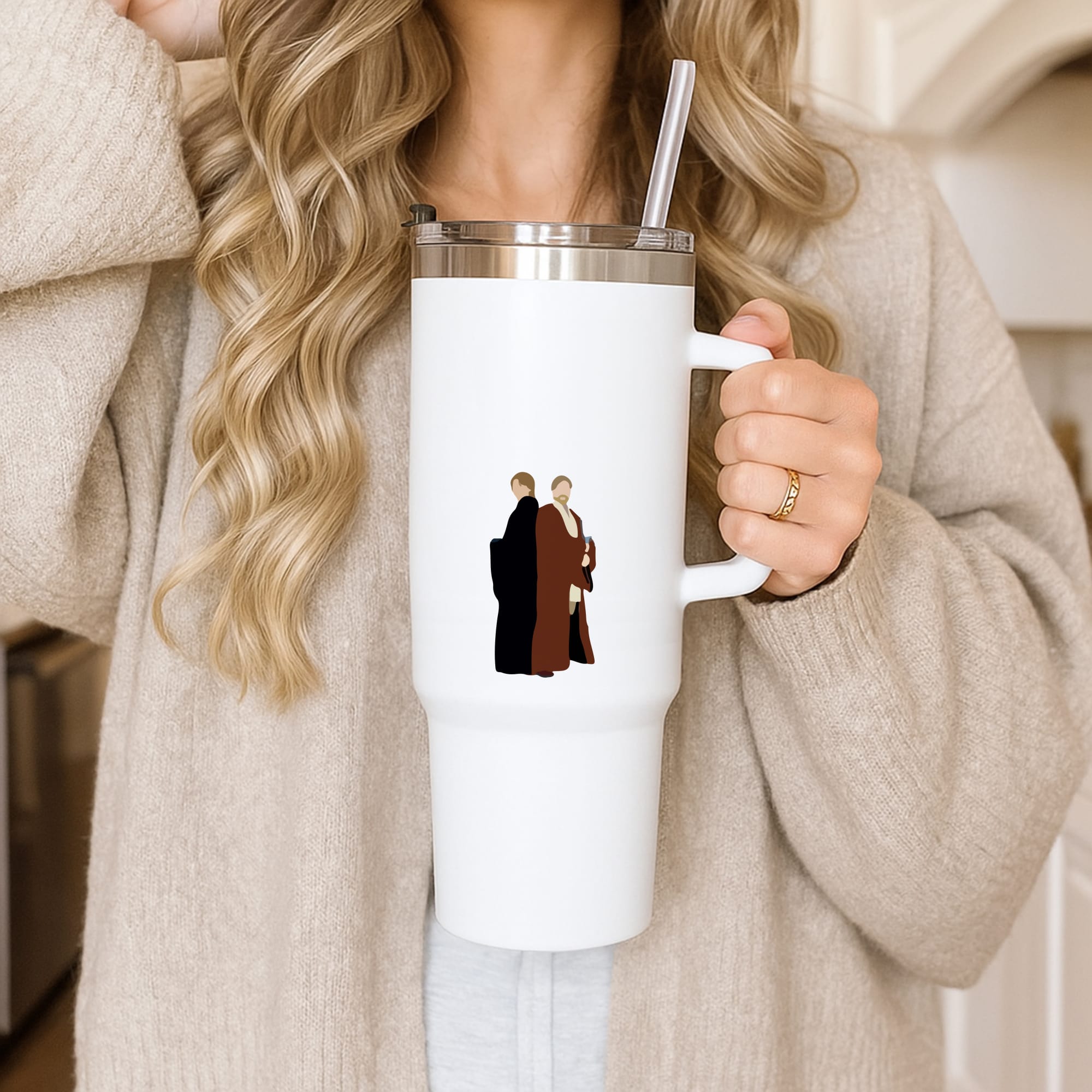 Skywalker and Kenobi Tumbler