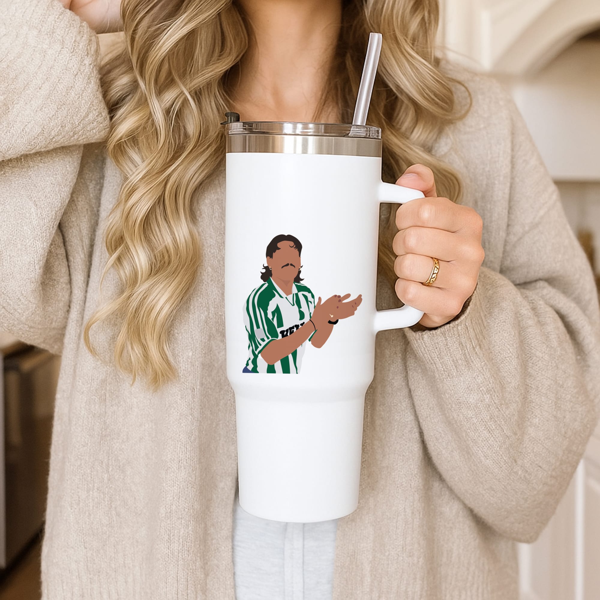 Bellerin - Football Tumbler