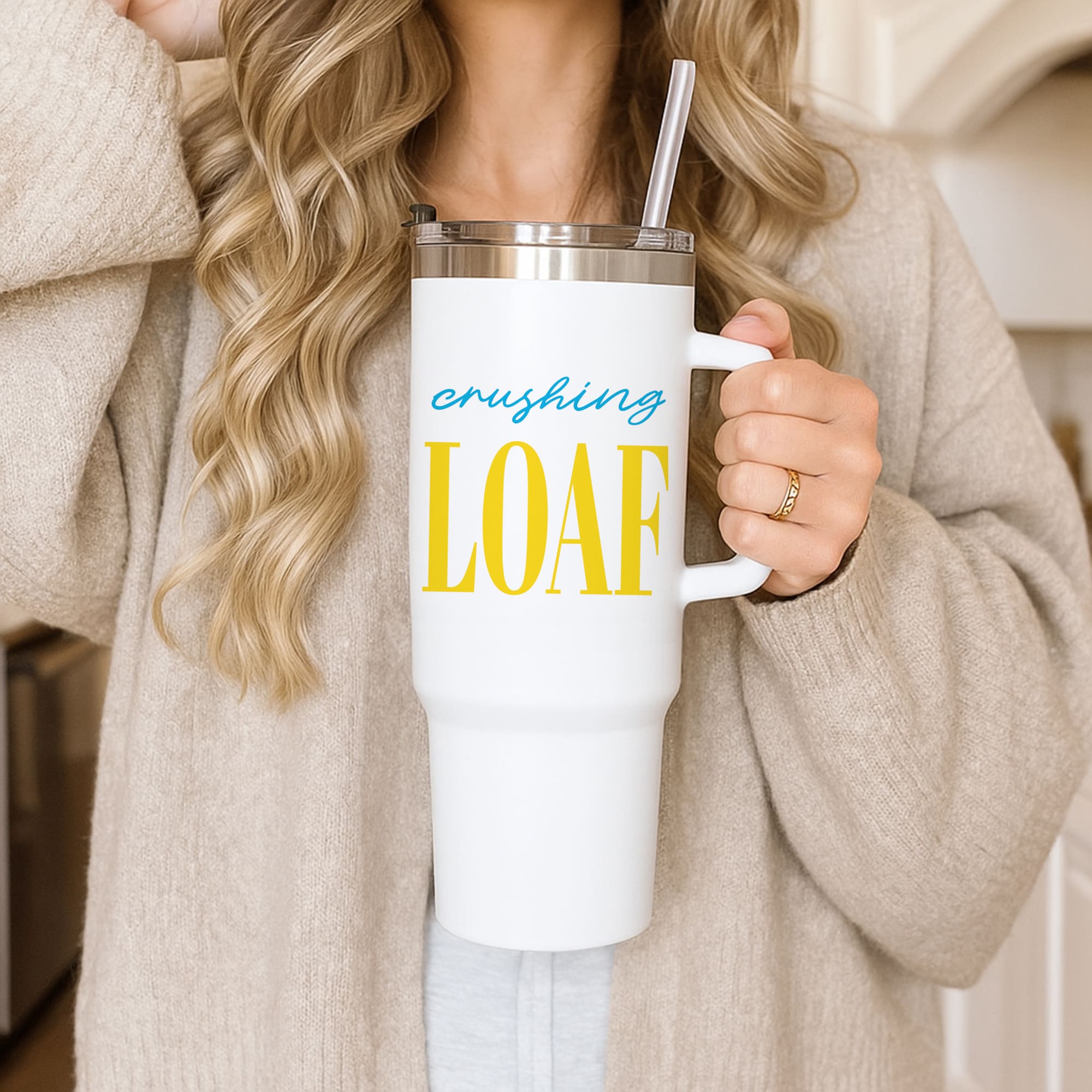 Crushing Loaf Blue Tumbler
