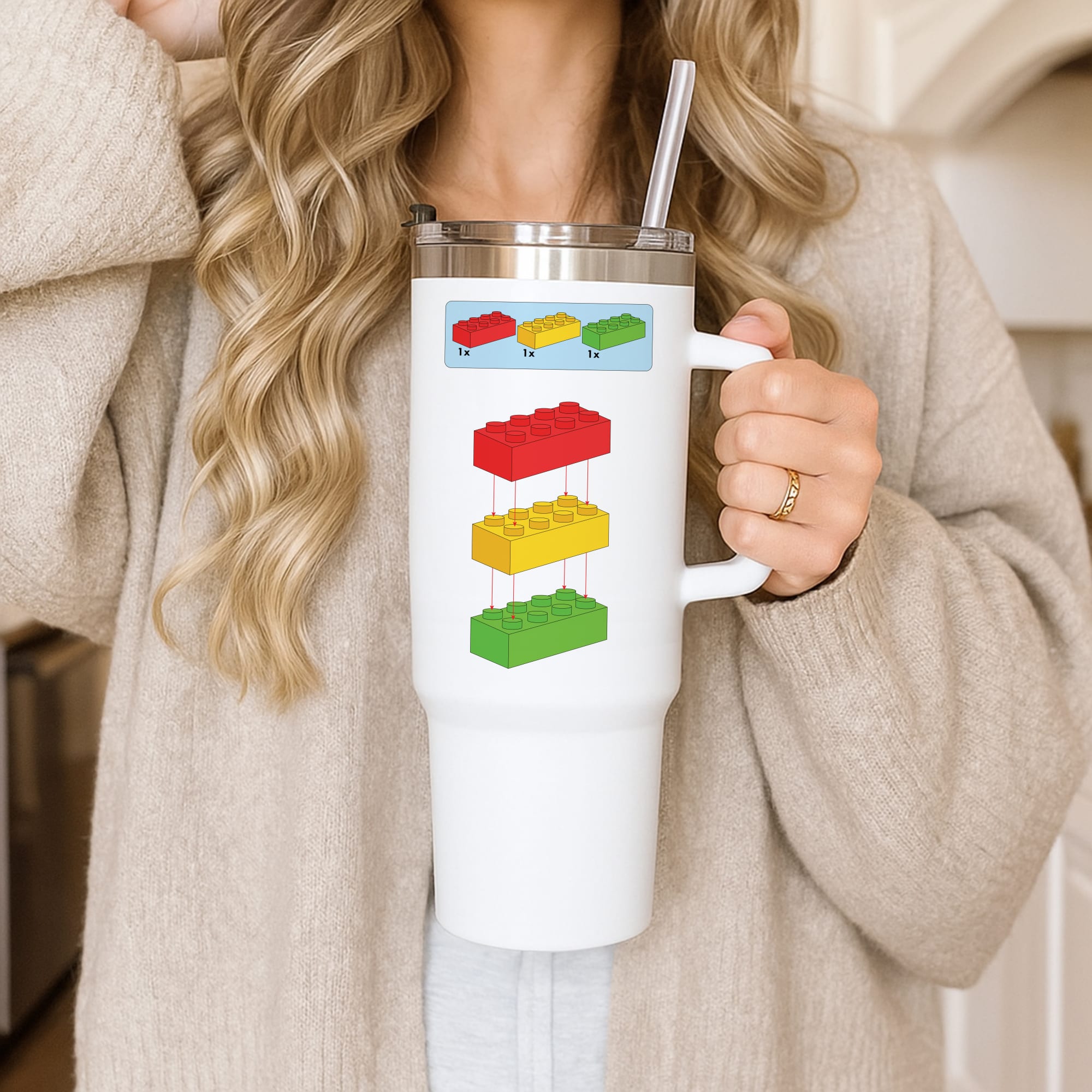 Bricks Instruction Set Tumbler