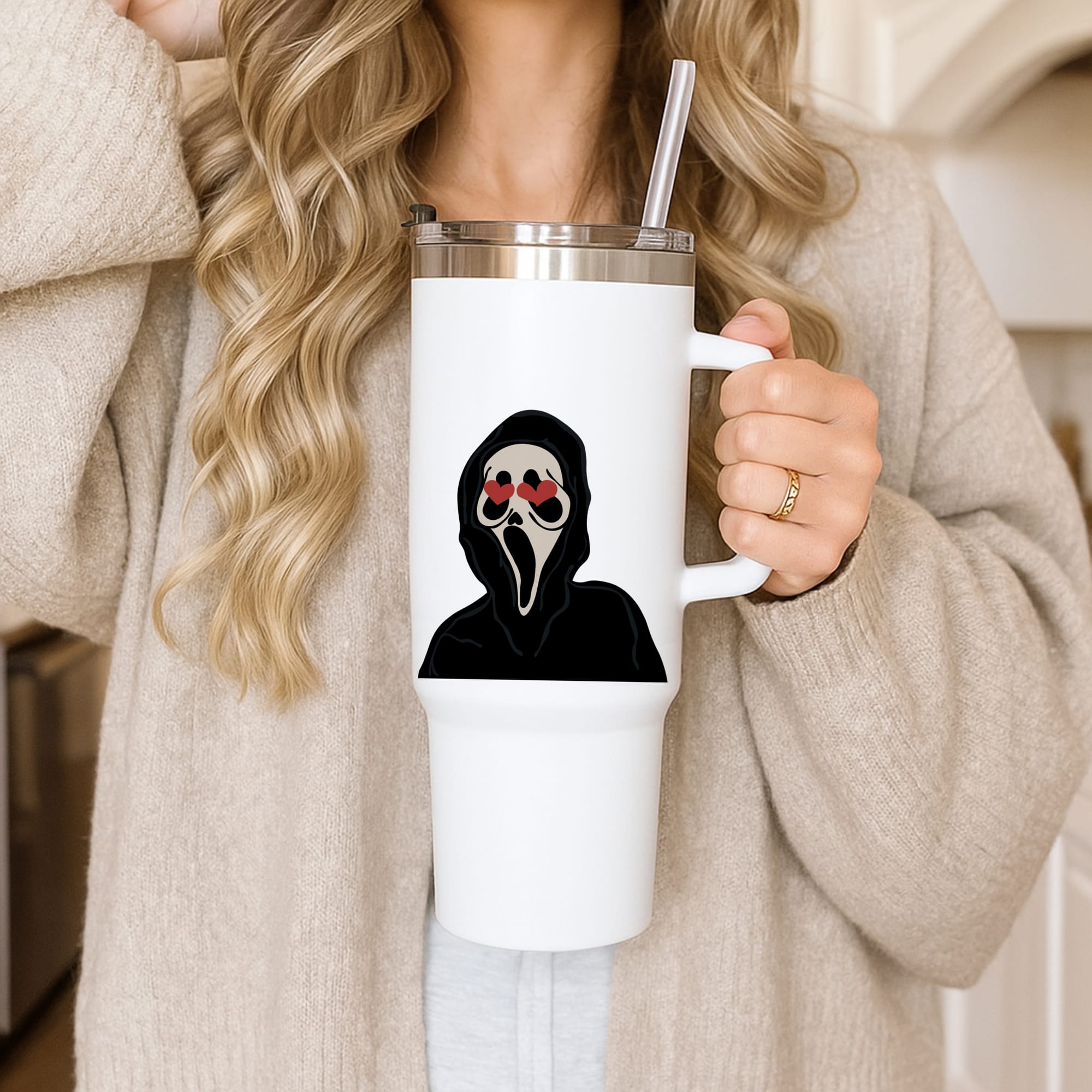 Love Eyes - Halloween Tumbler