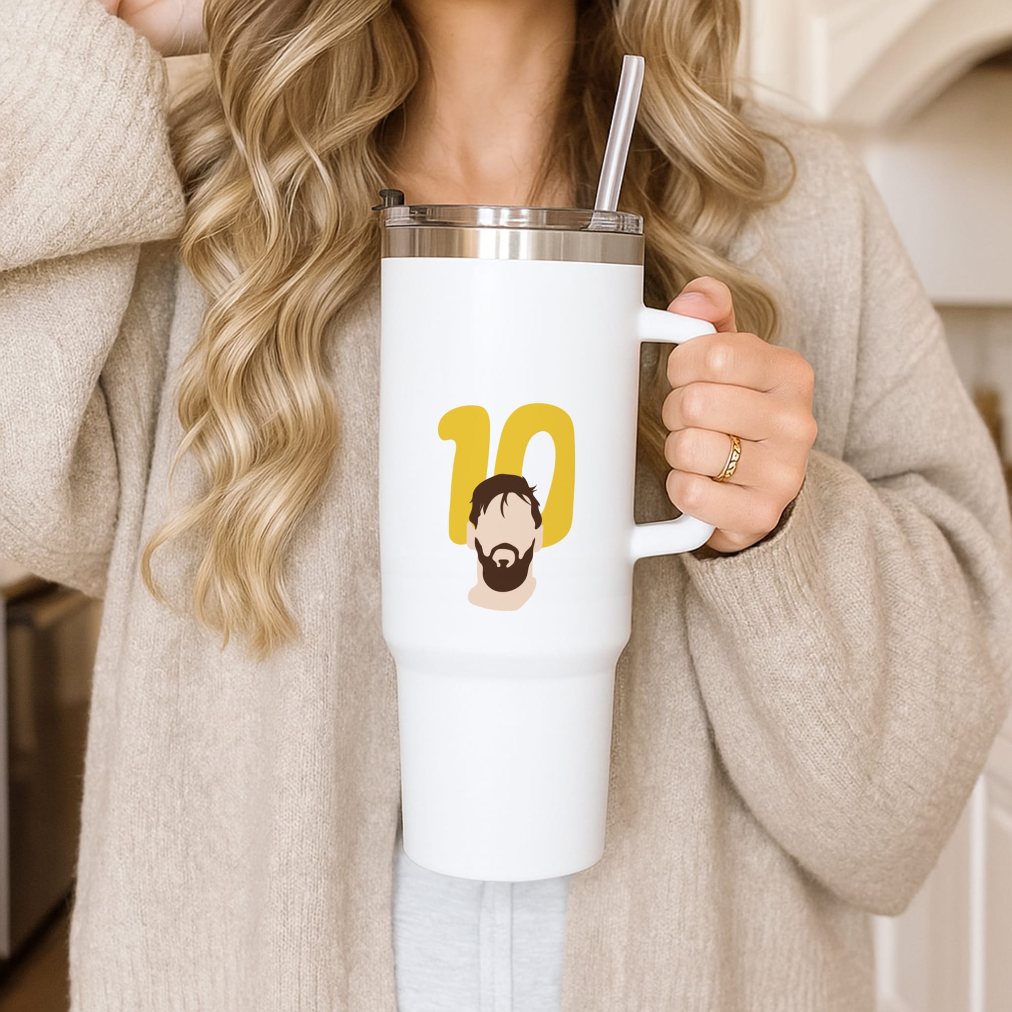 Number 10 - Messi Tumbler