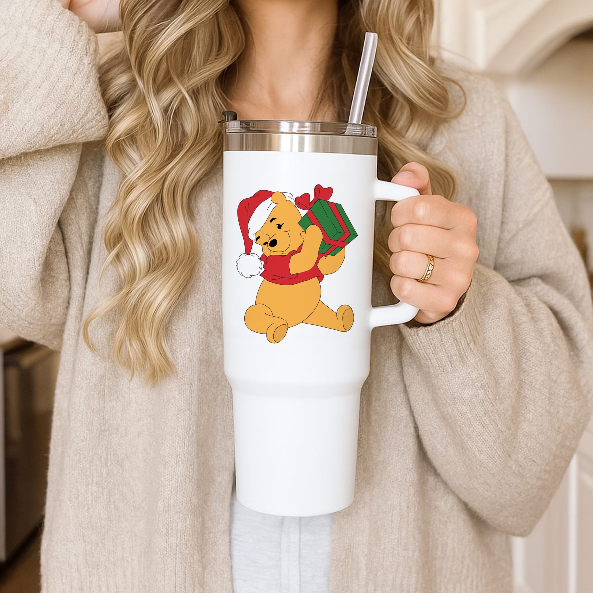 Winnie Christmas Tumbler