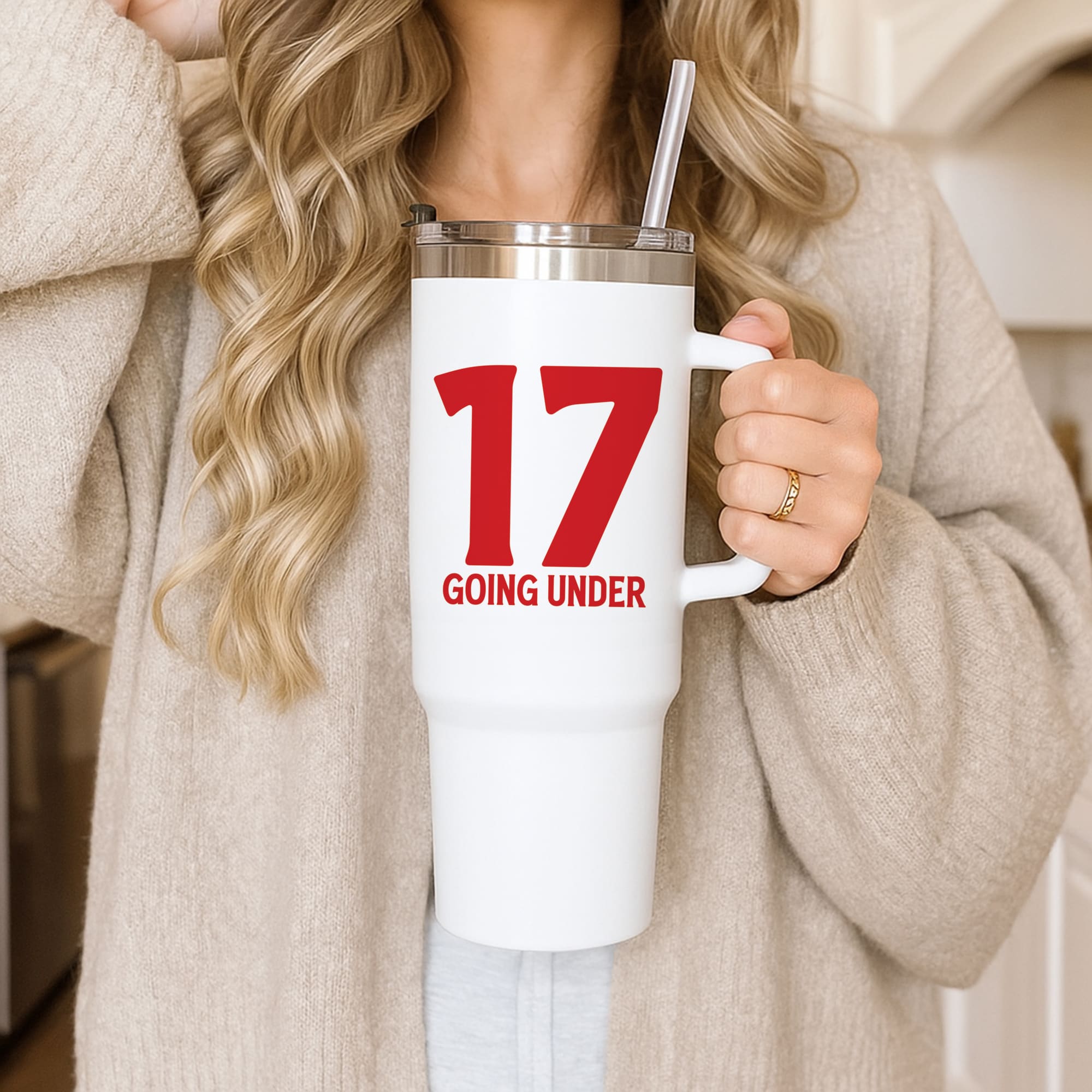 Seventeen Going Under - Fender Tumbler