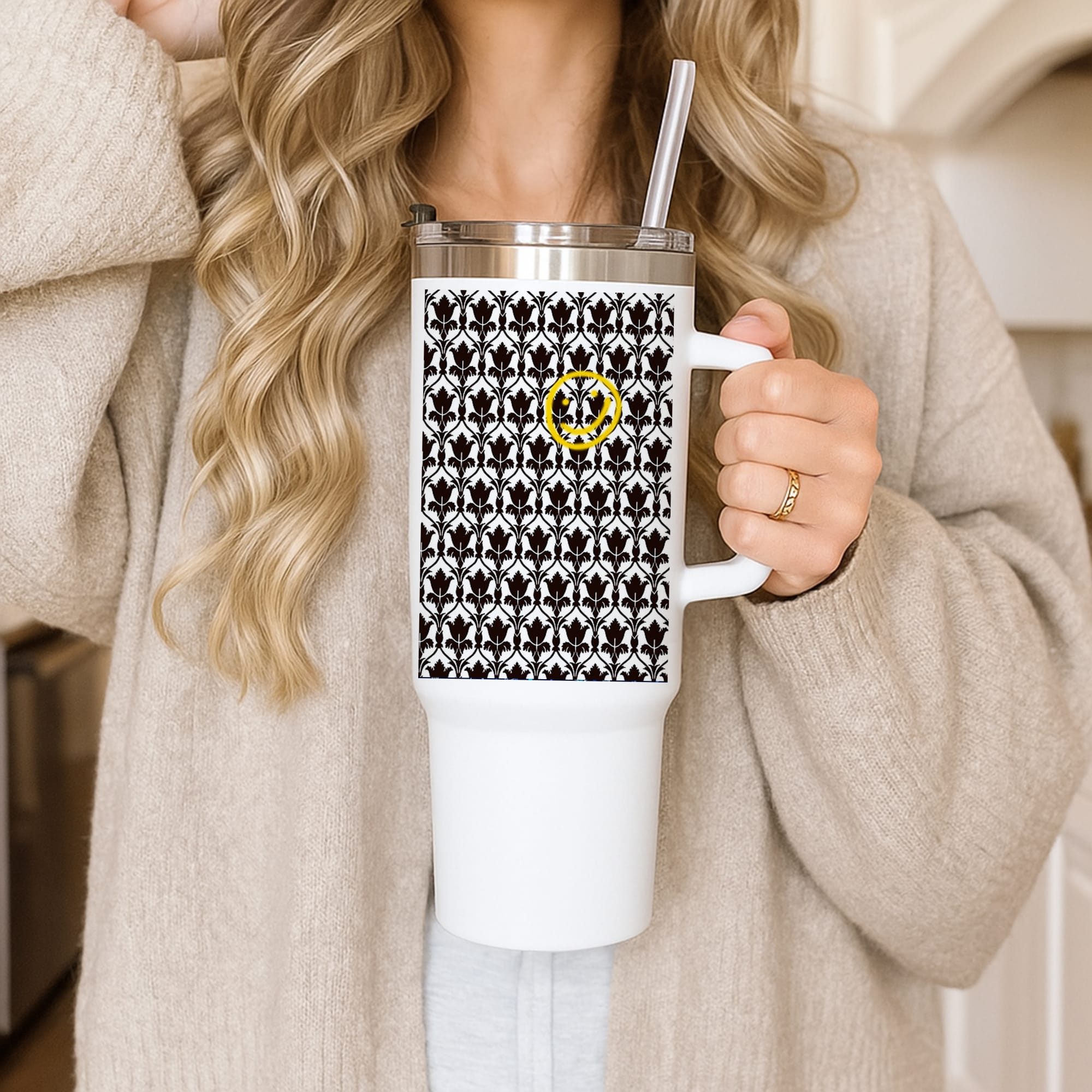 Detective Wallpaper Smile Tumbler