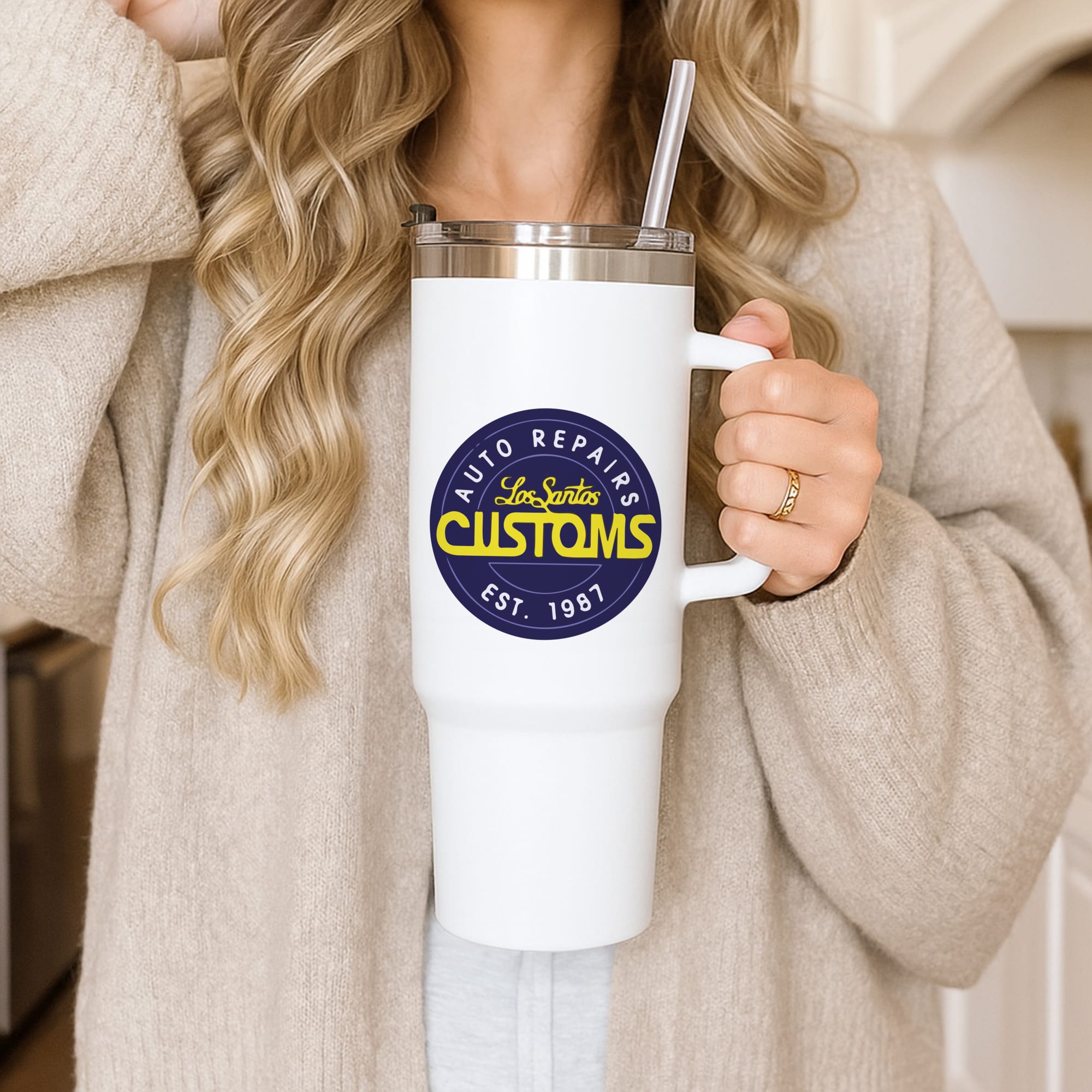 Los Santos Customs - Video Game Tumbler