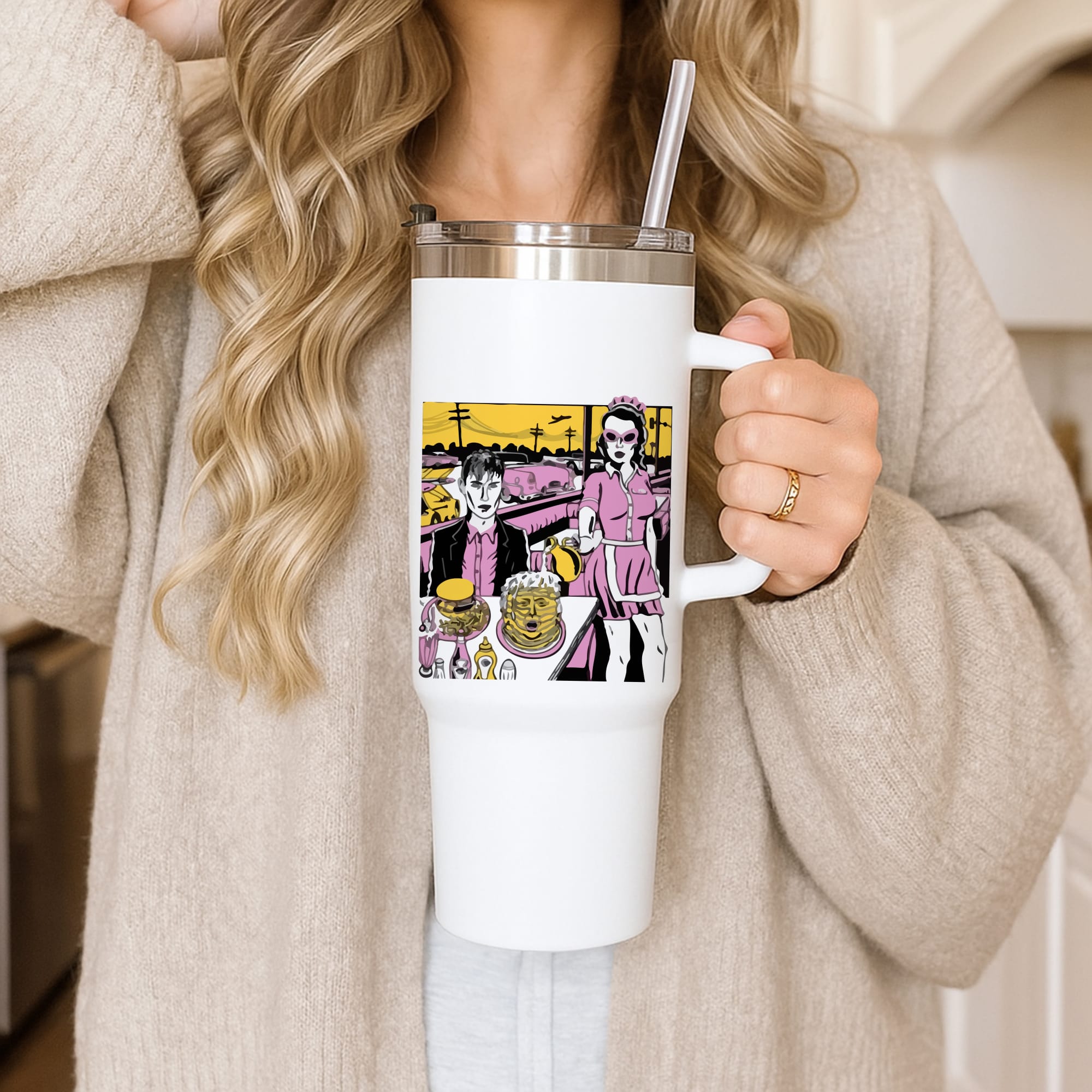 Popart Fender Tumbler