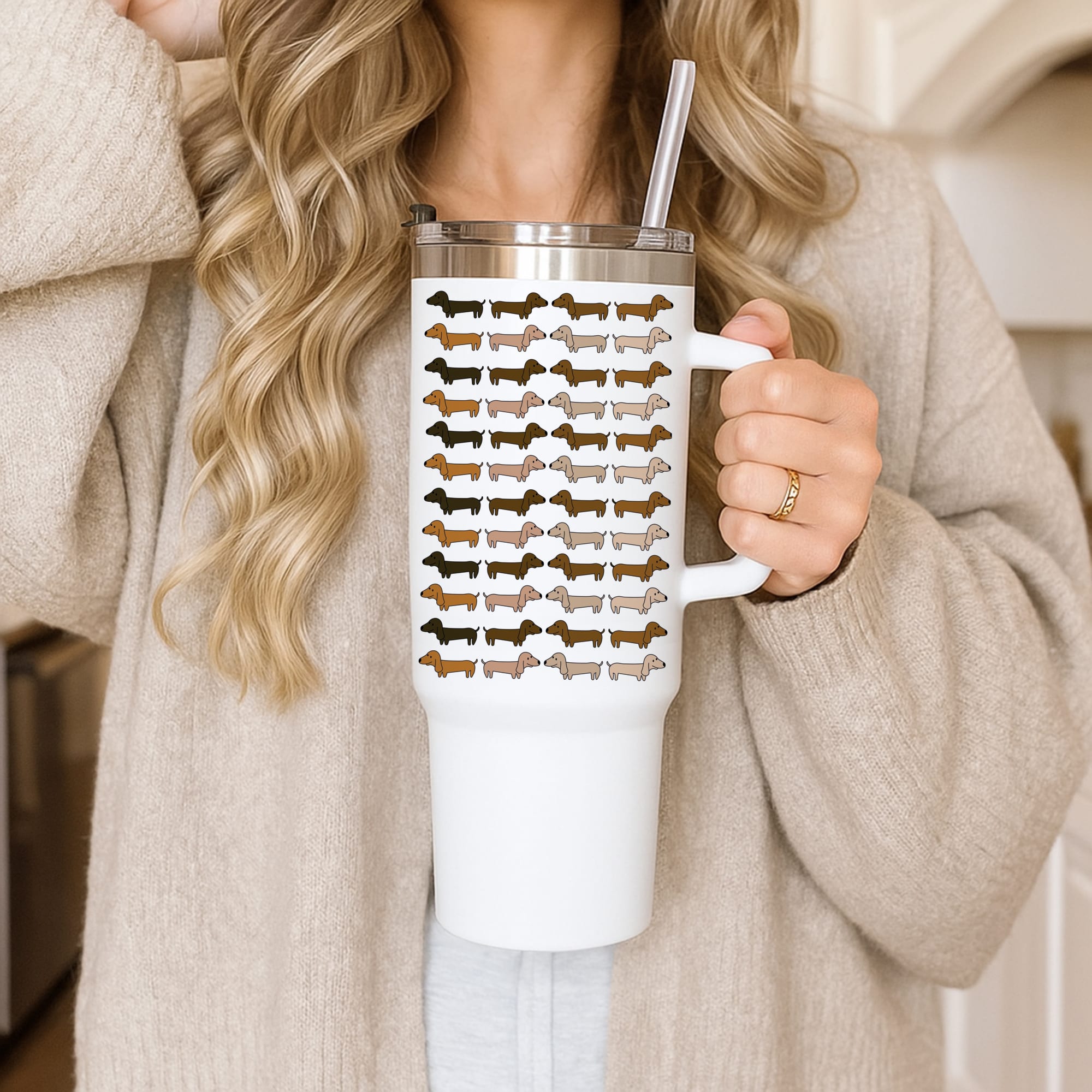 Collage - Dachshunds Tumbler