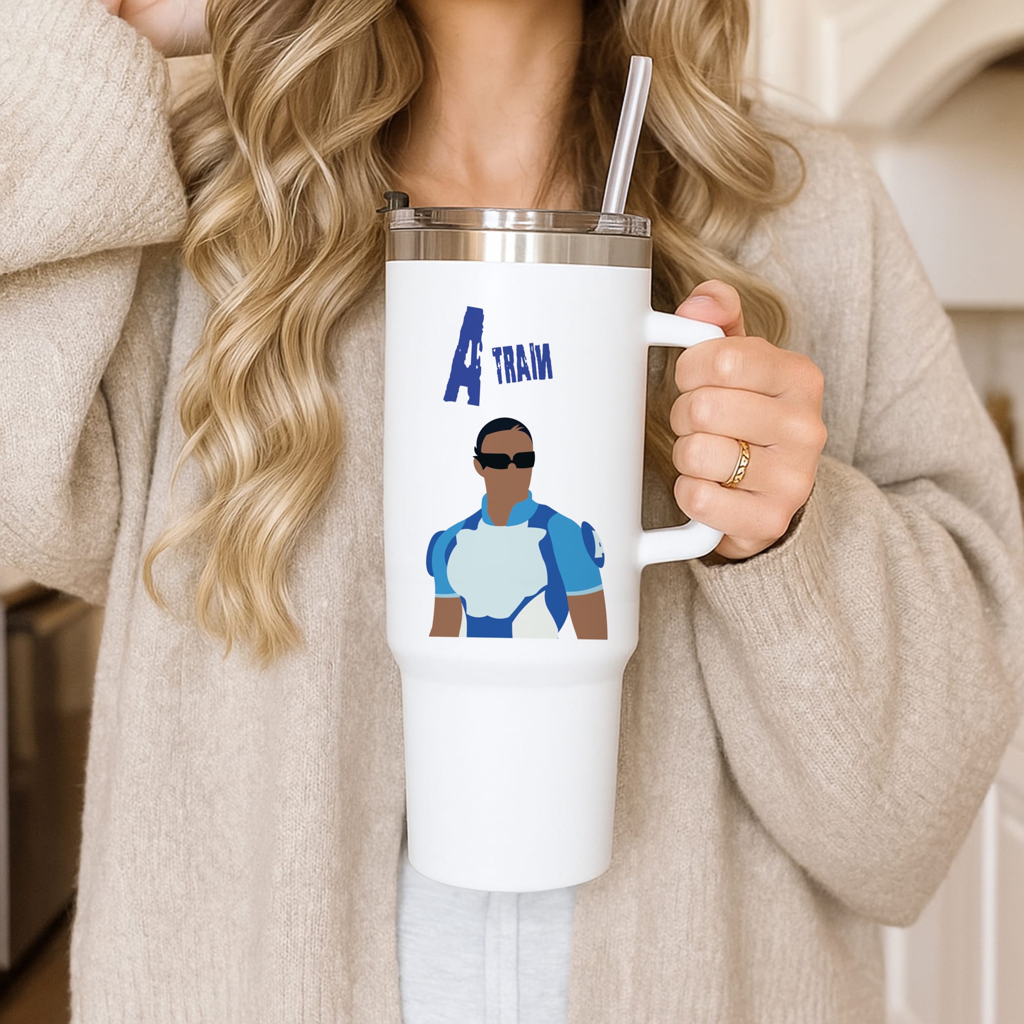 A Train Tumbler