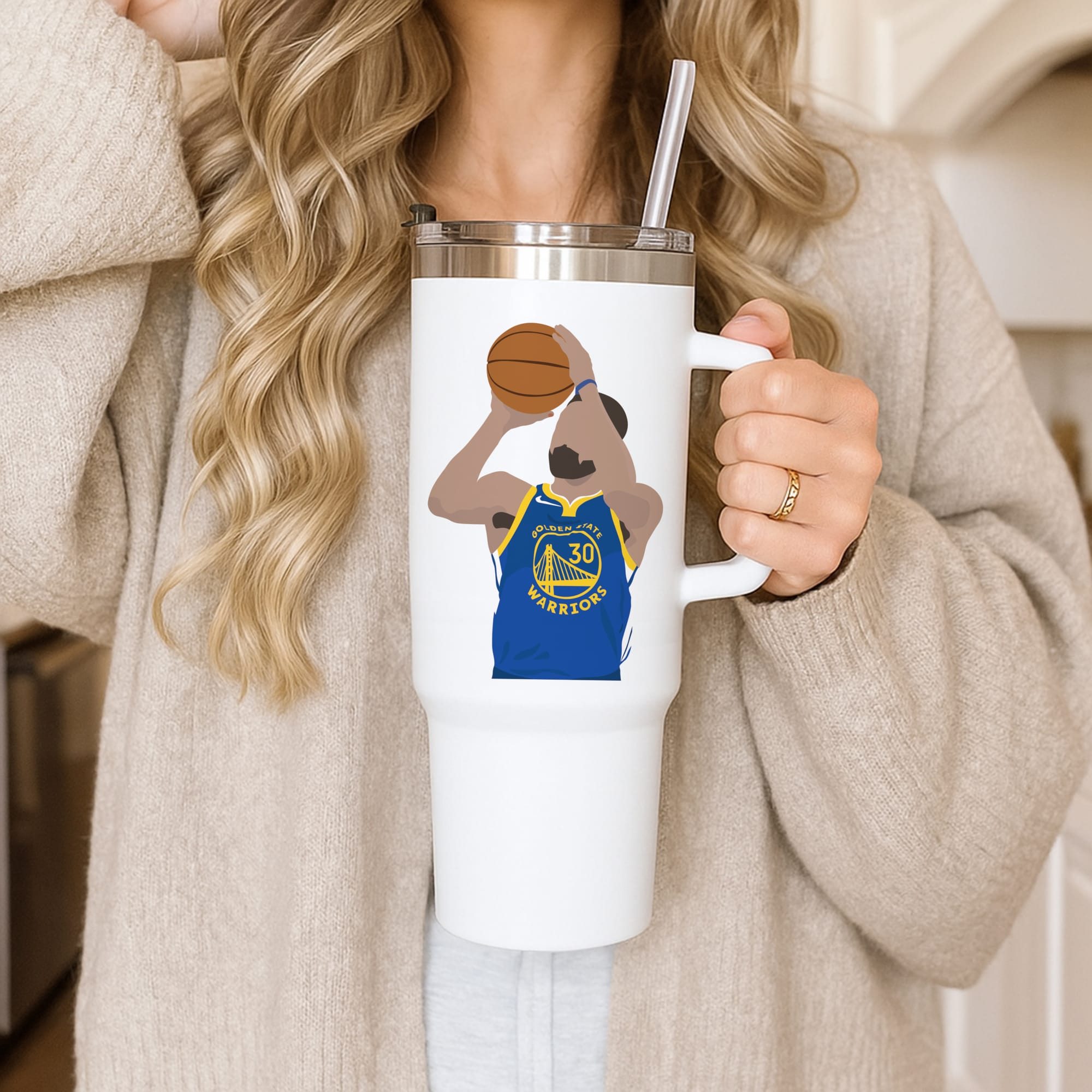 Curry - Basketball Tumbler