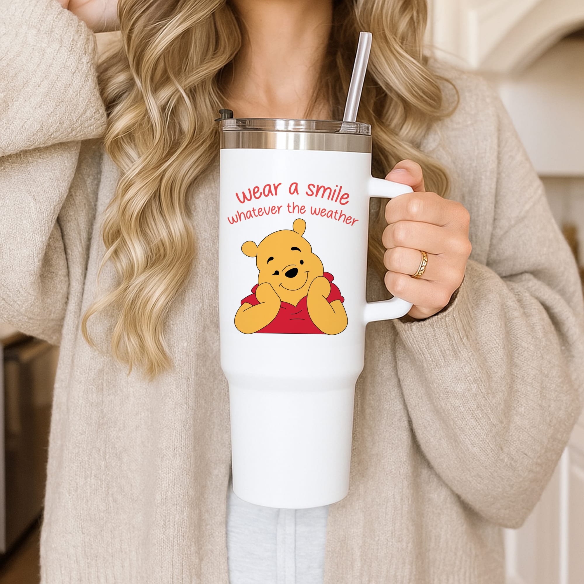 Wear A Smile Whatever The Weather Tumbler