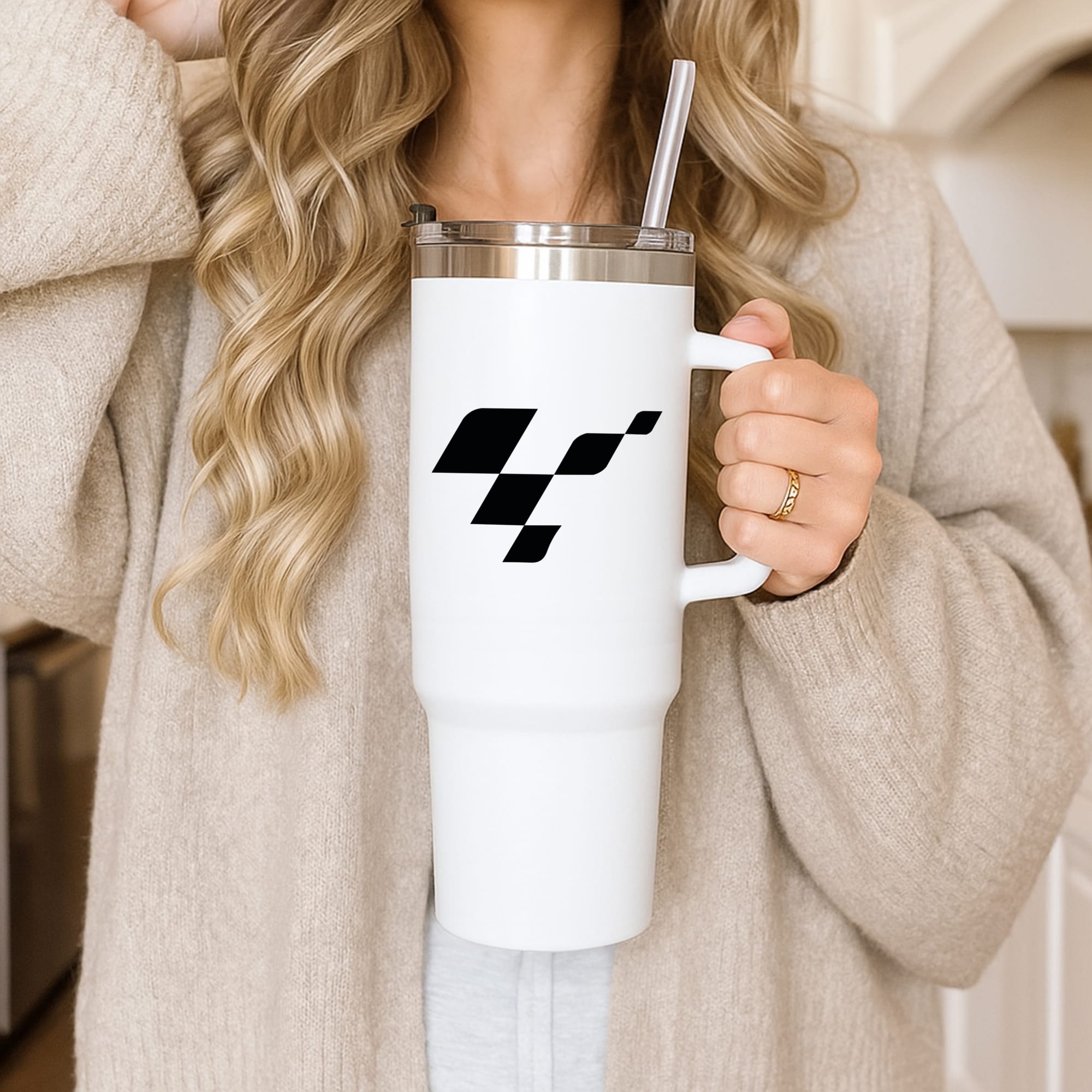 logo - Motorbike Tumbler