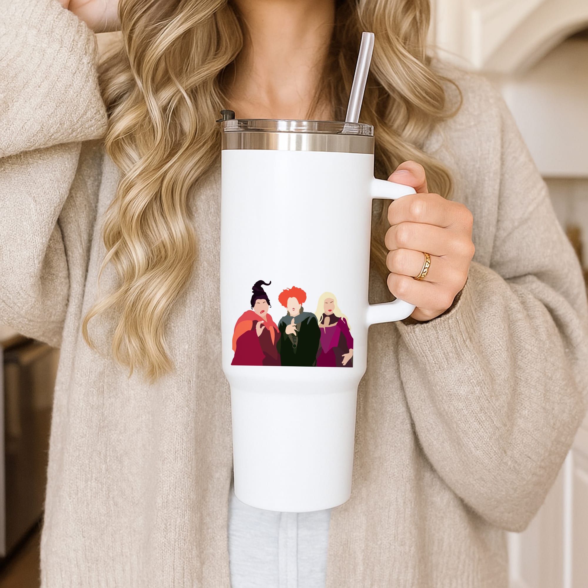 Hocus Halloween Witches - Halloween Tumbler