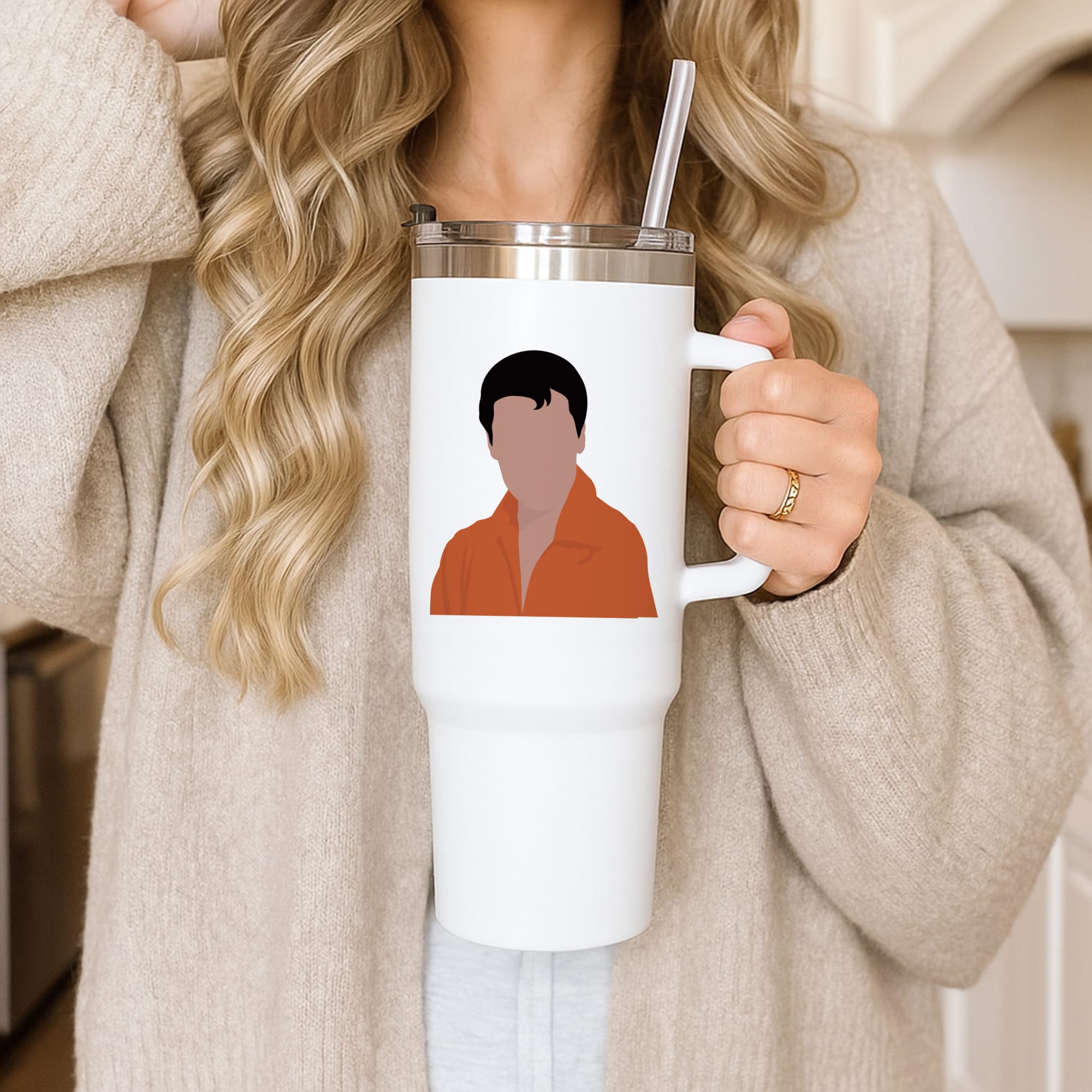 Faceless Elvis Tumbler