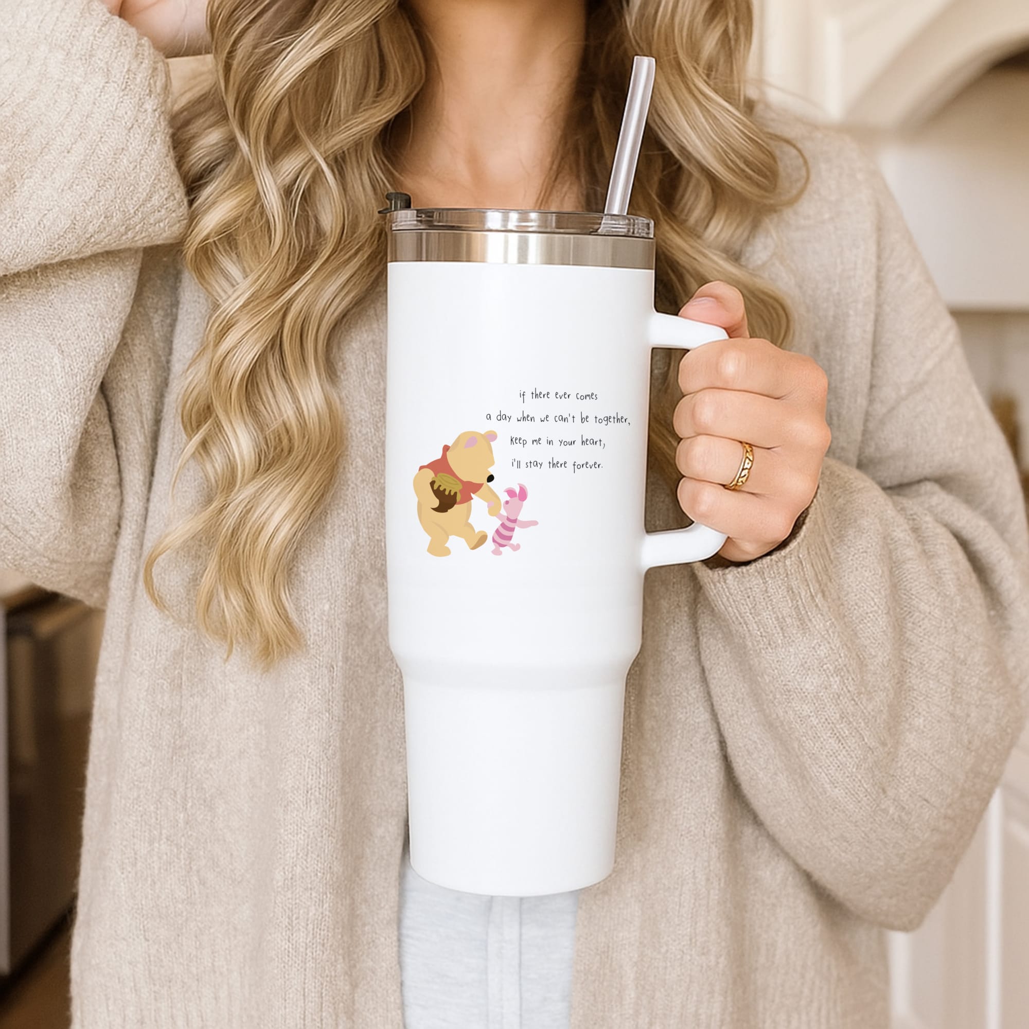 I'll Stay There Forever - Winnie Tumbler