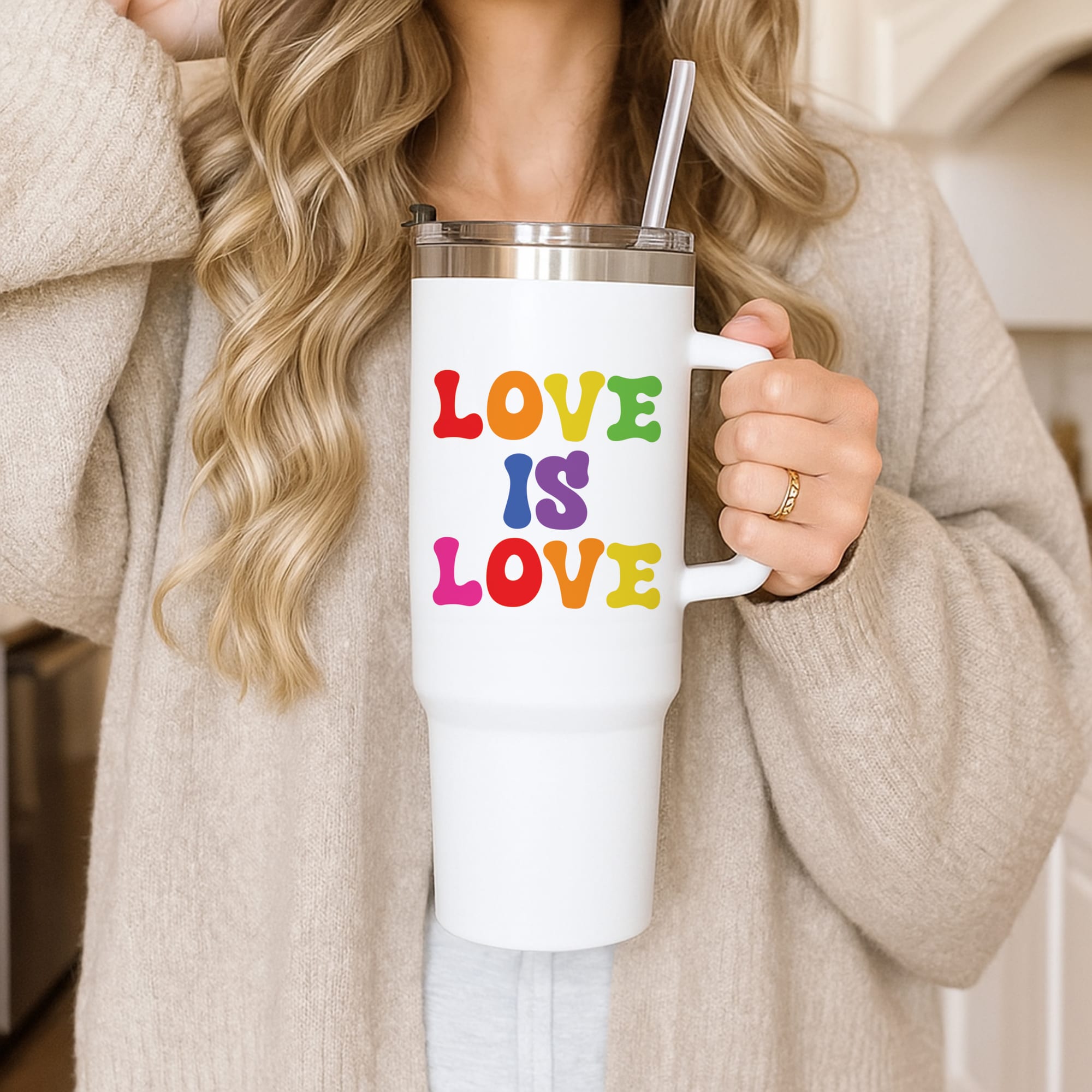 Love Is Love - Pride Tumbler