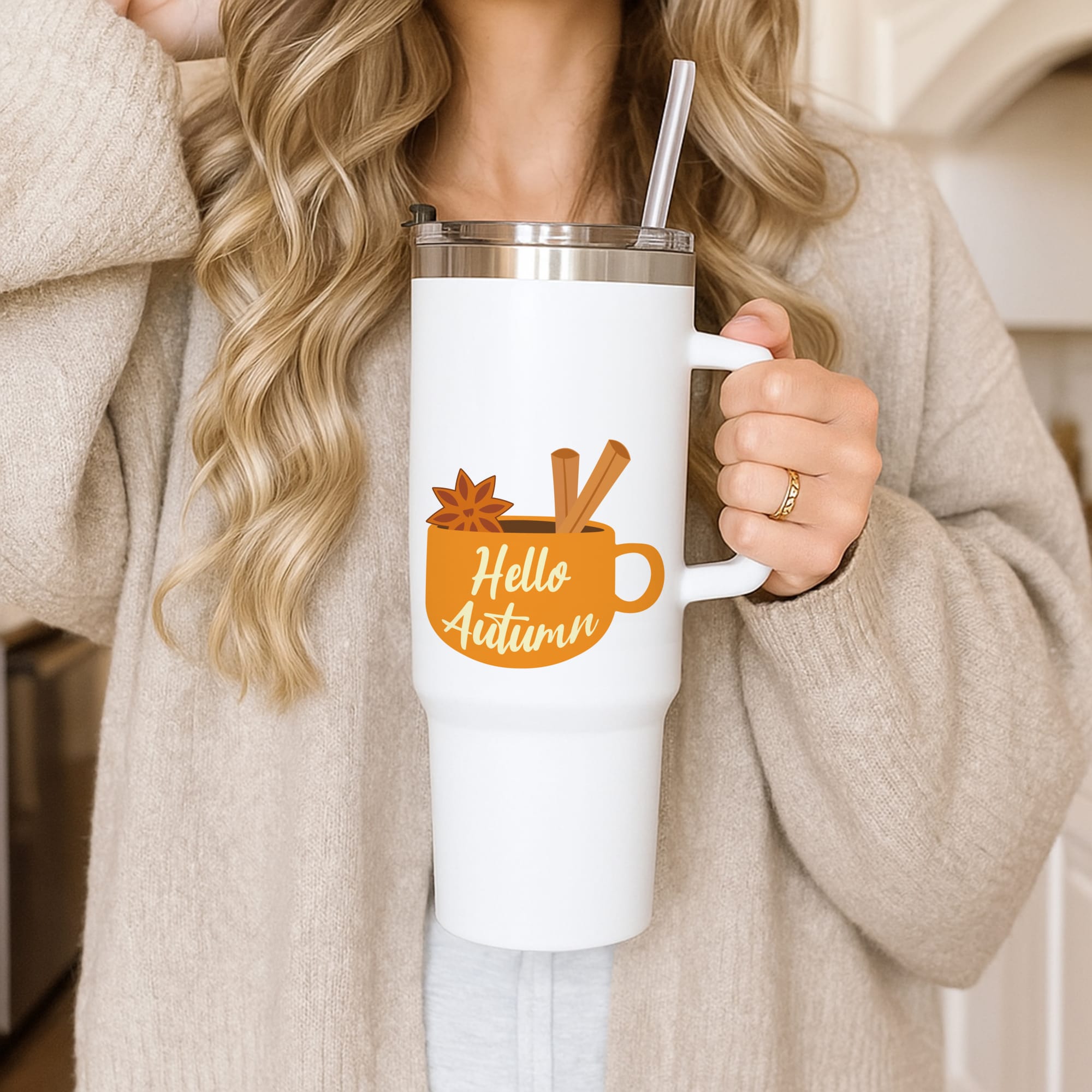 Hello Autumn Tumbler