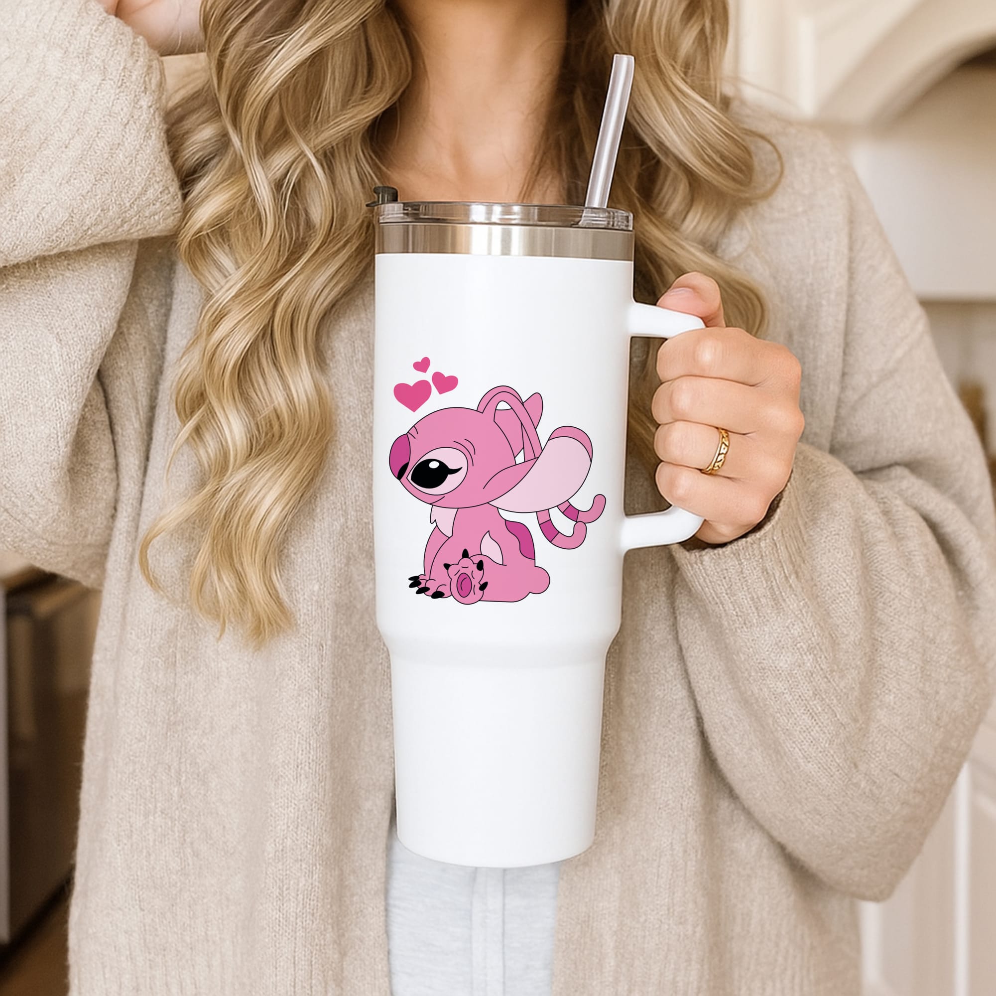 Angel Valentine's Tumbler
